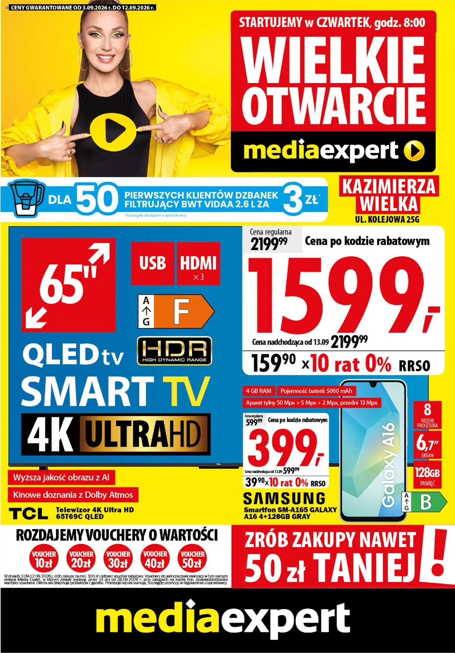 Mediaexpert promocje - Wielkie otwarcie Kazimierza Wielka