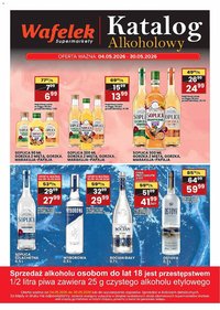 Wafelek gazetka alkoholowa