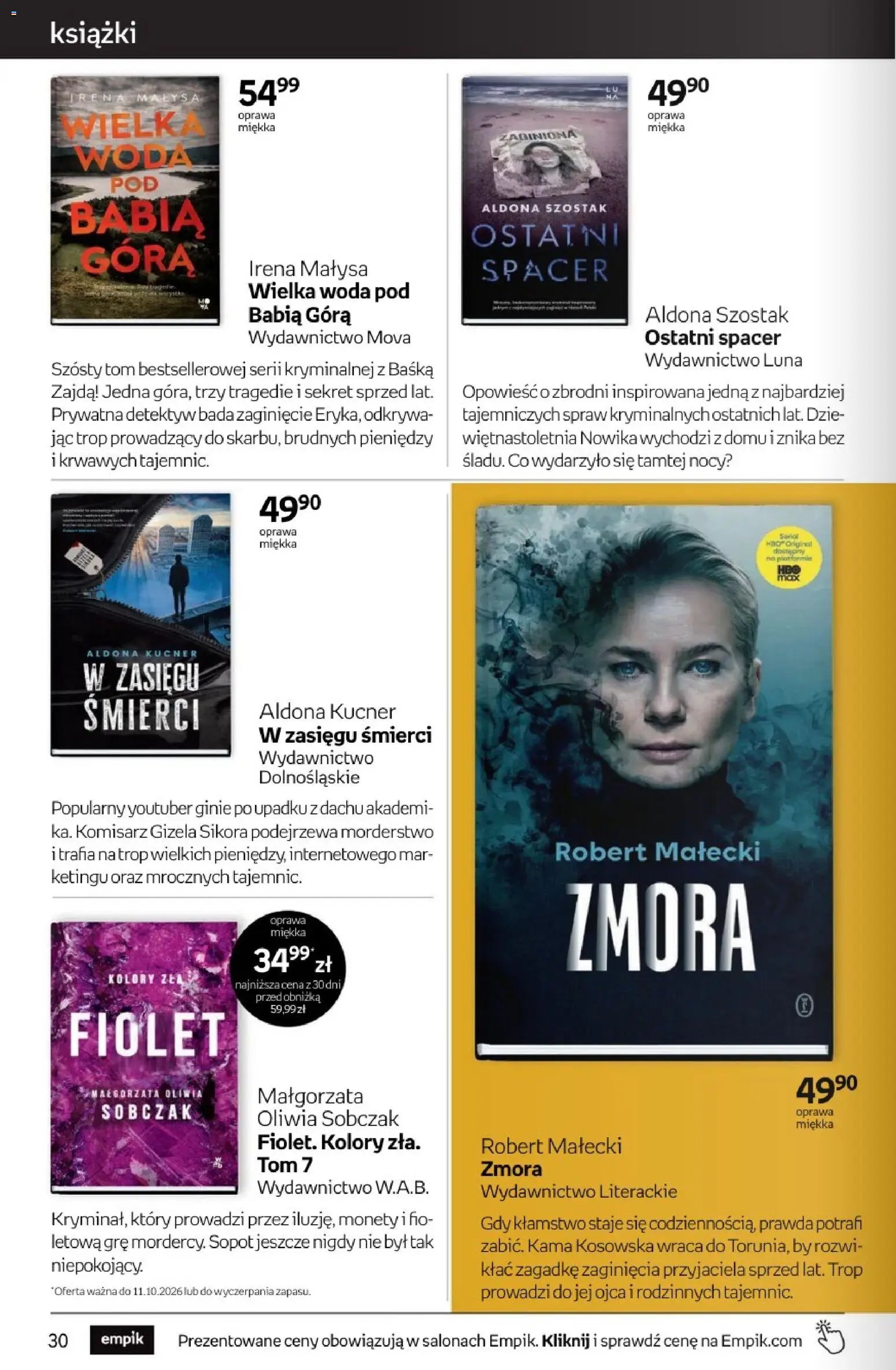 Empik promocje - Tom kultury Książki