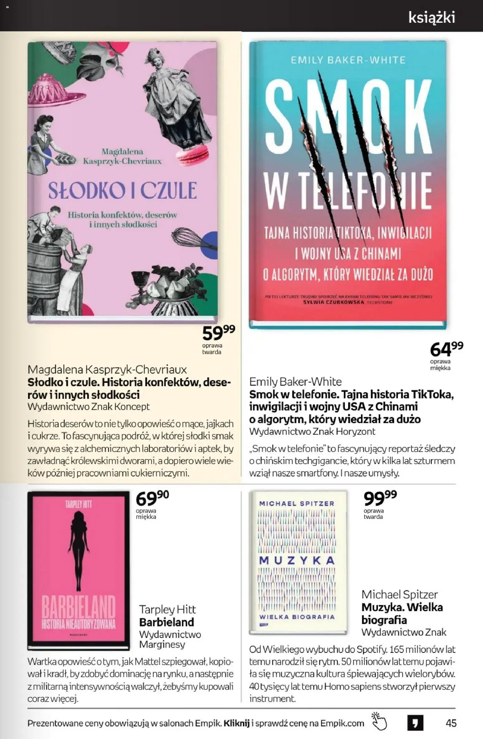 Empik promocje - Tom kultury Książki