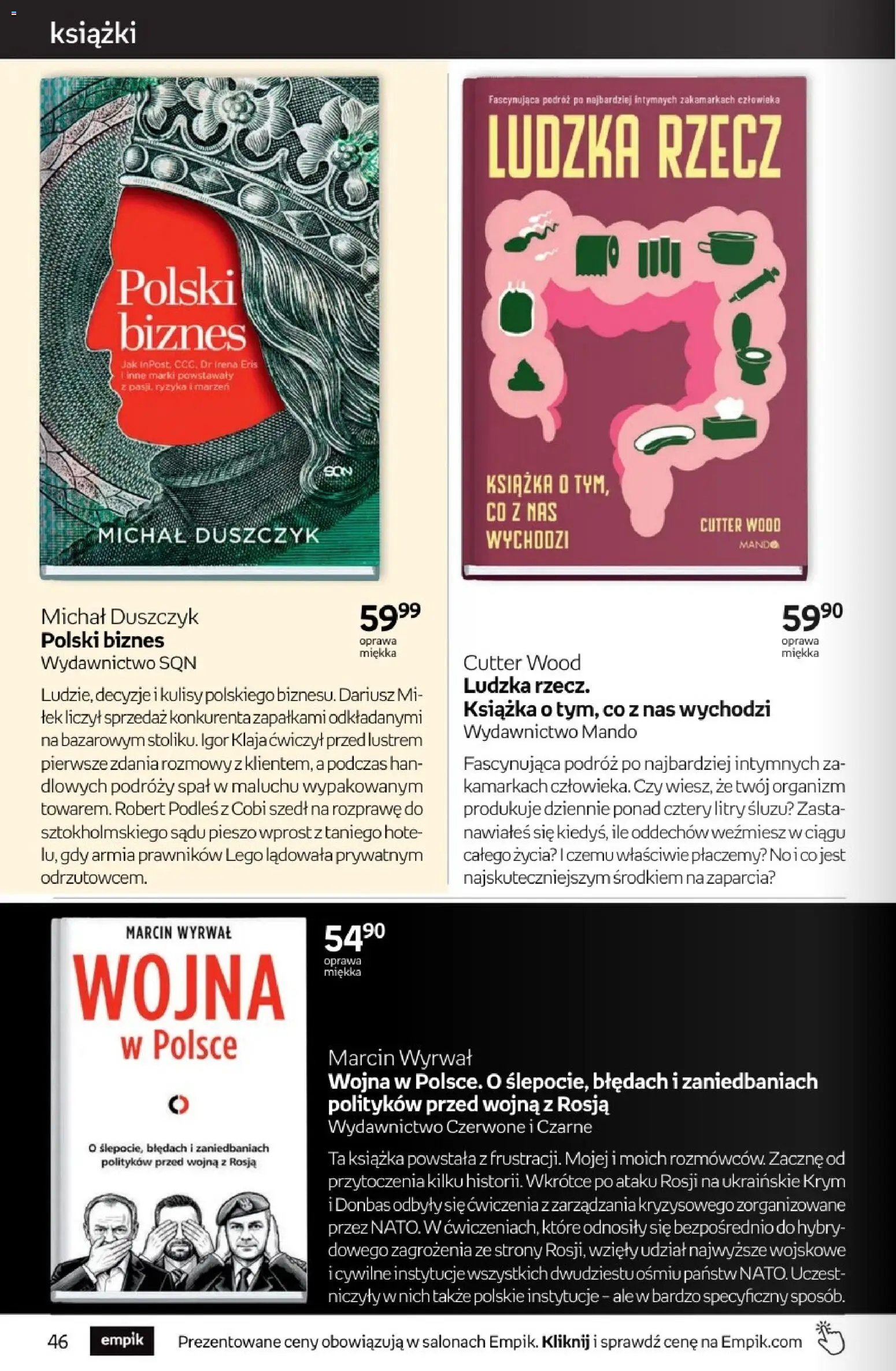 Empik promocje - Tom kultury Książki