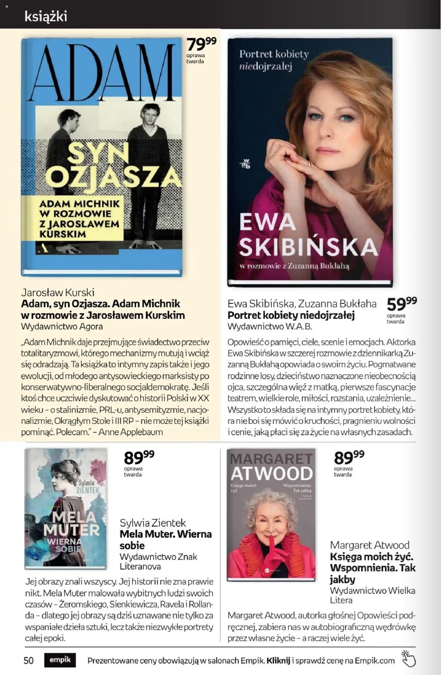 Empik promocje - Tom kultury Książki