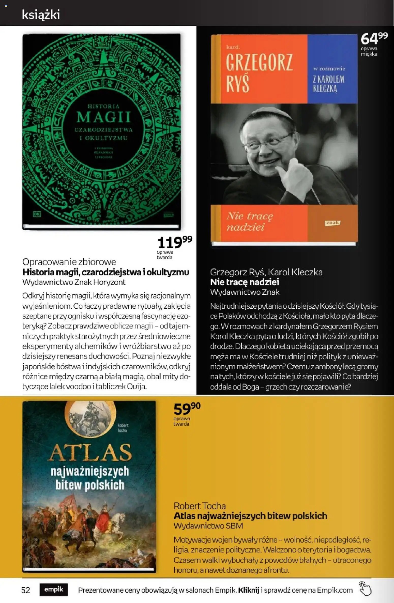 Empik promocje - Tom kultury Książki