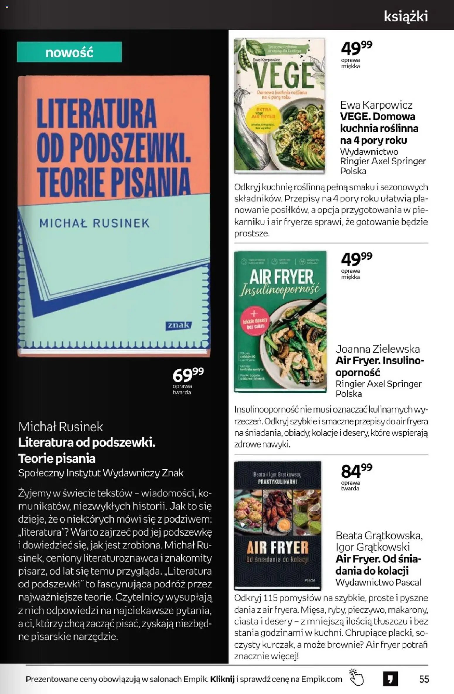 Empik promocje - Tom kultury Książki