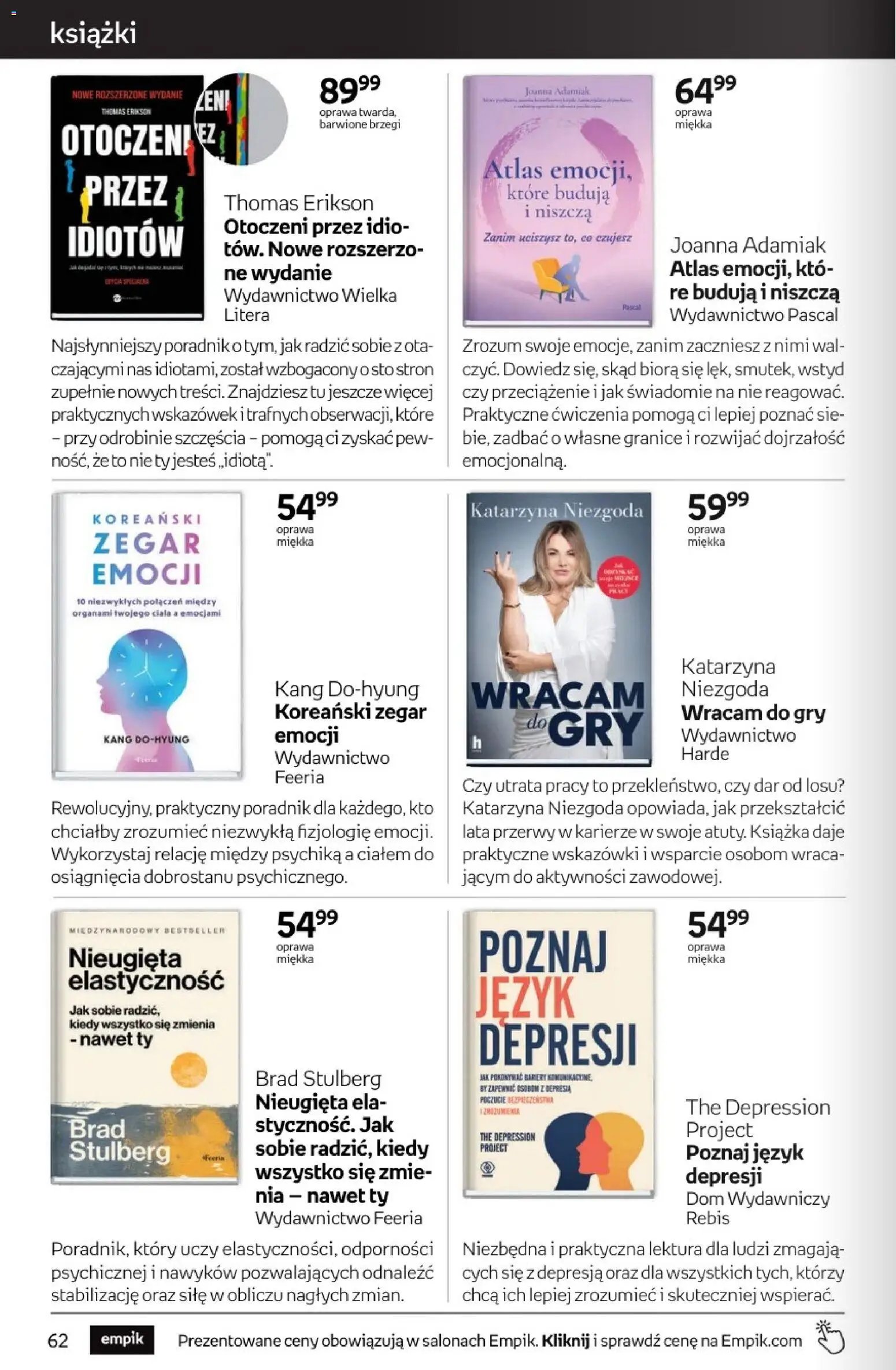 Empik promocje - Tom kultury Książki