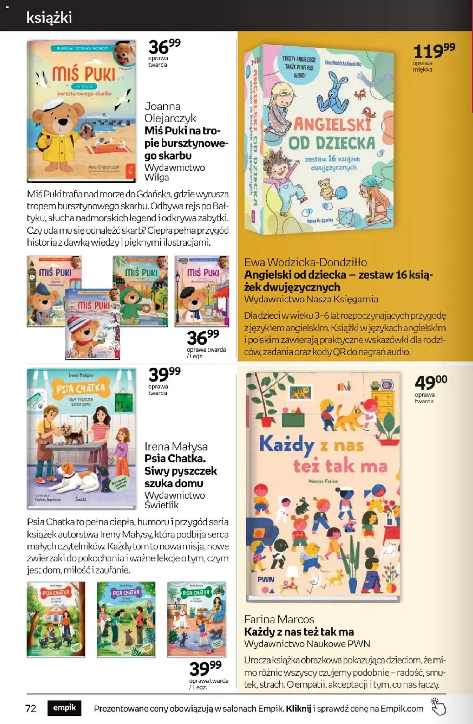 Empik promocje - Tom kultury Książki