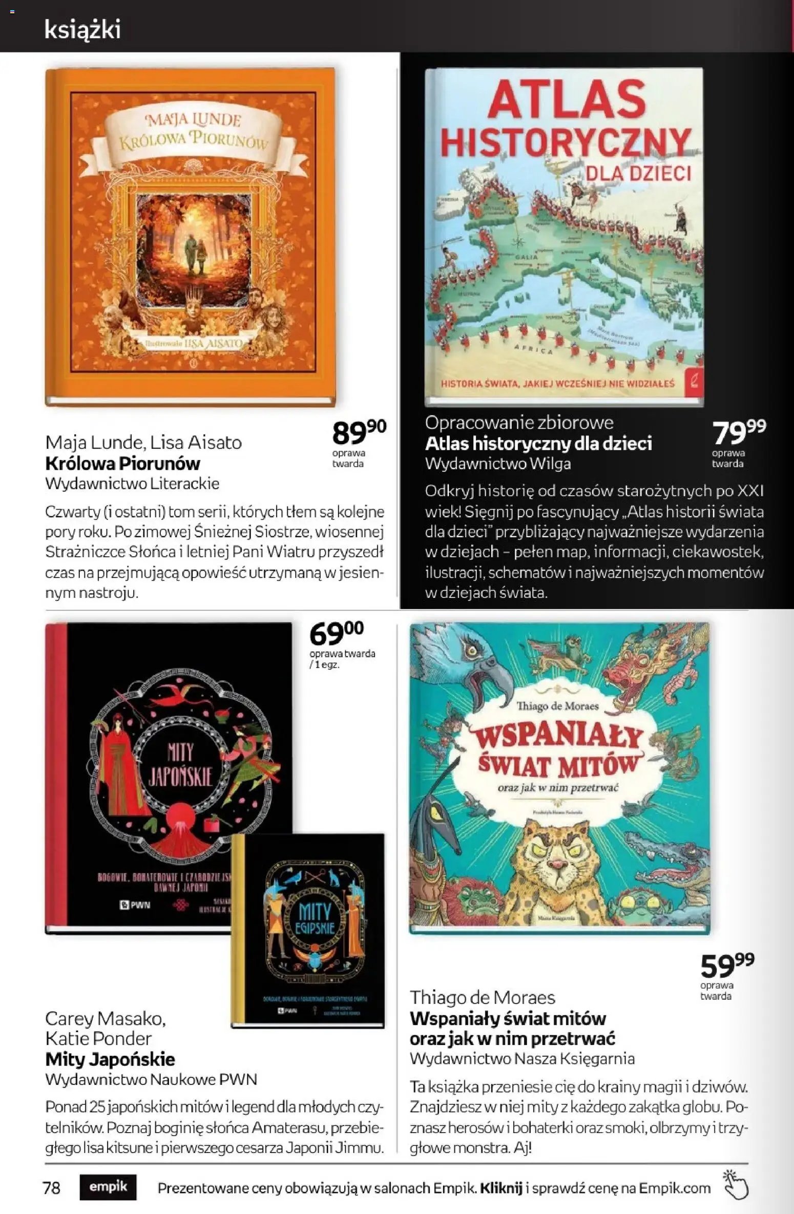Empik promocje - Tom kultury Książki