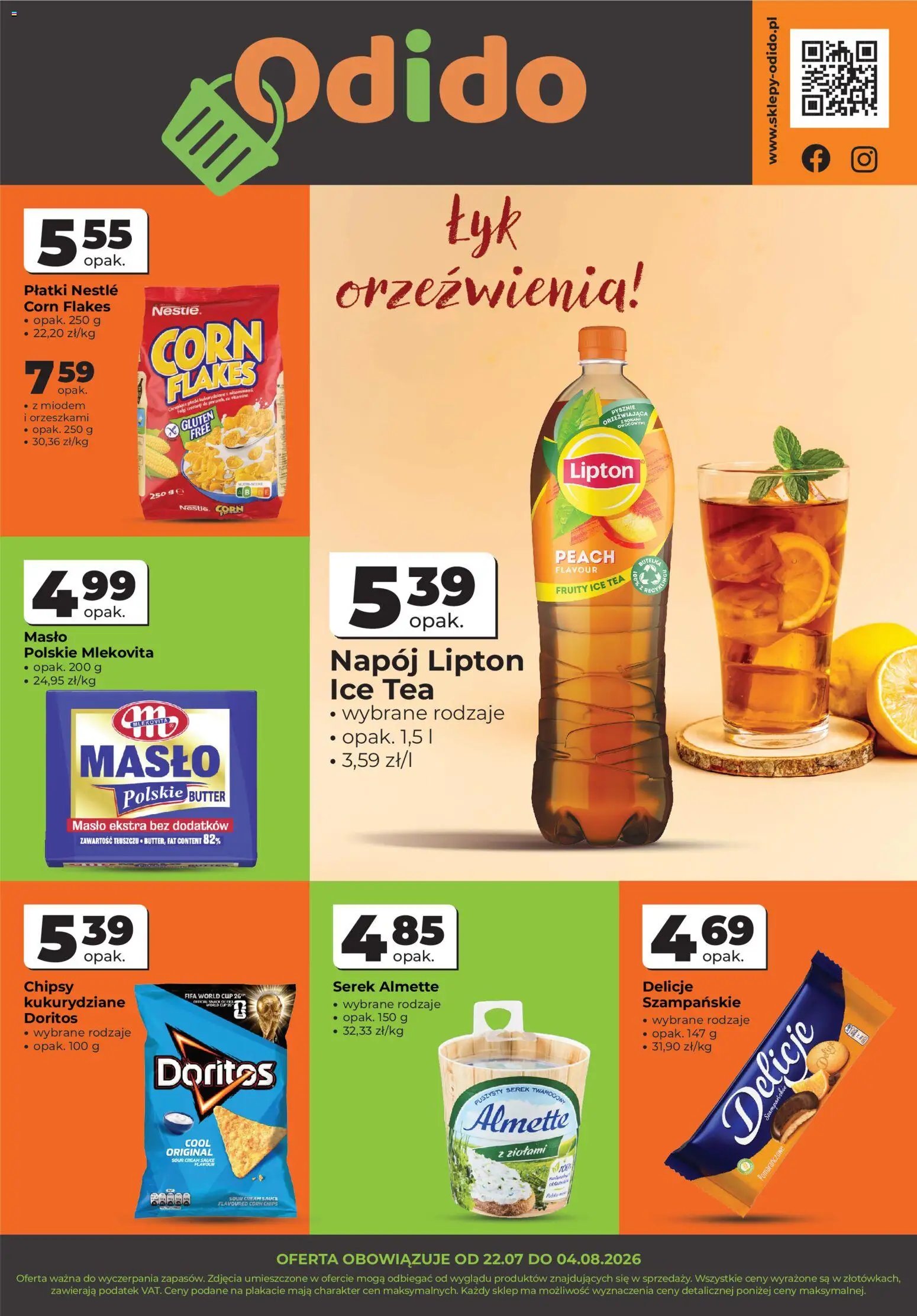 Odido gazetka - Wybrane produkty