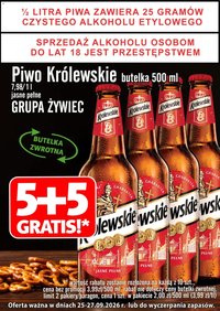 Prim Market promocja - Piwo Królewskie 5+5 Gratis