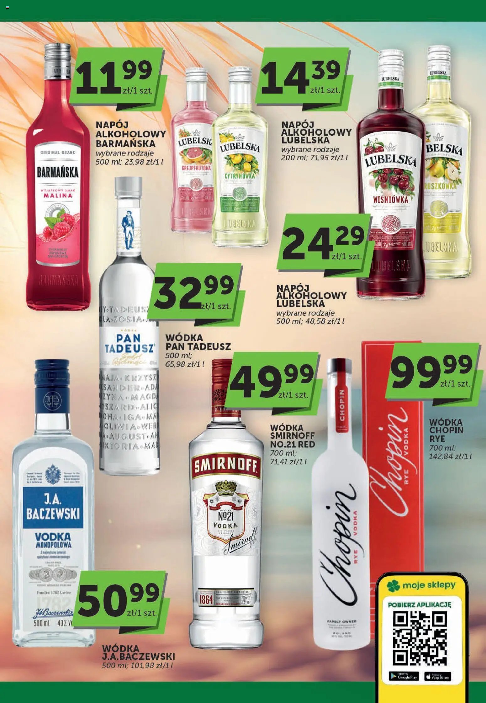 Groszek gazetka - Oferta alkoholowa