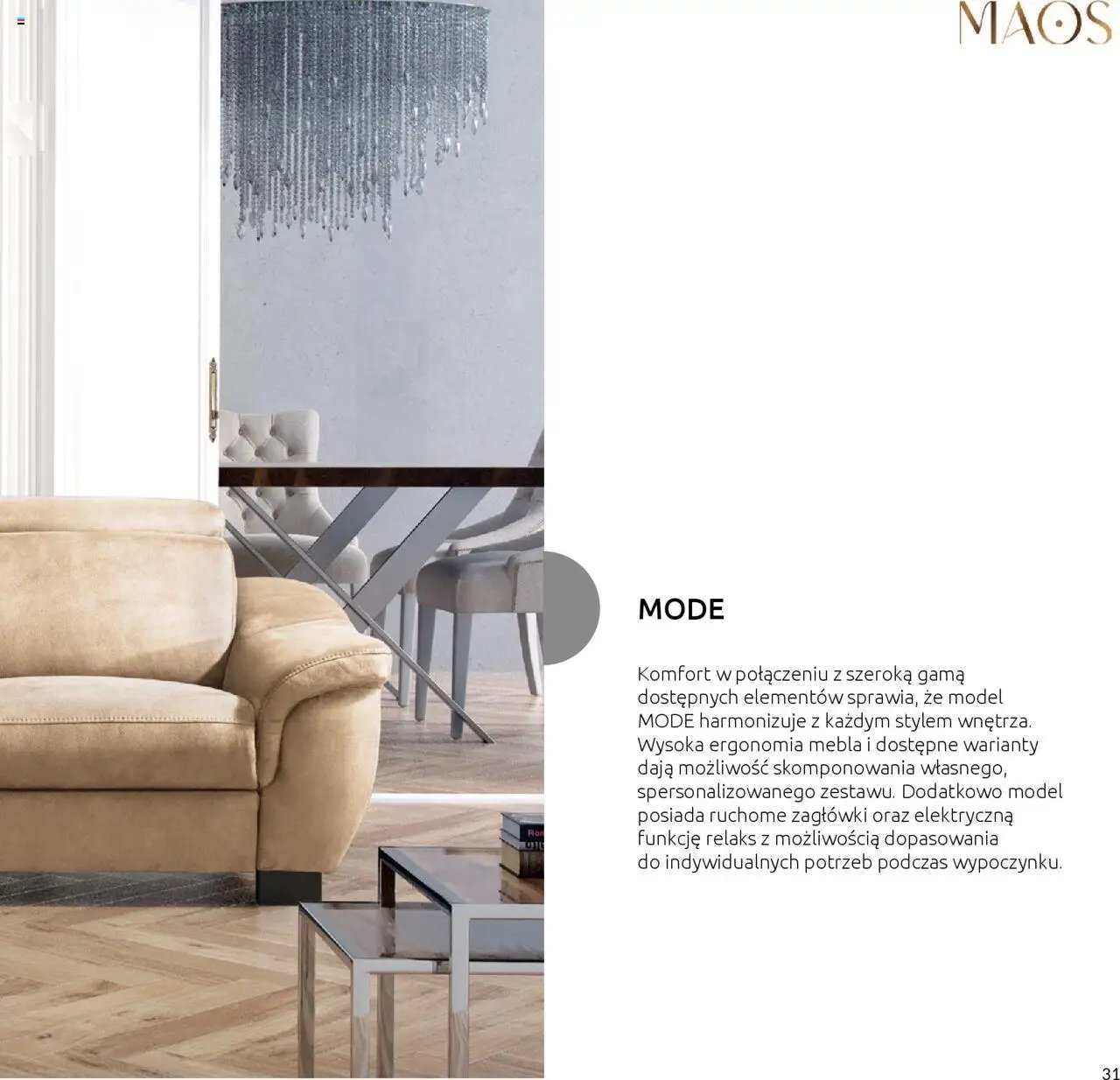 Black Red White Gazetka - Katalog mebli wypoczynkowych MAOS