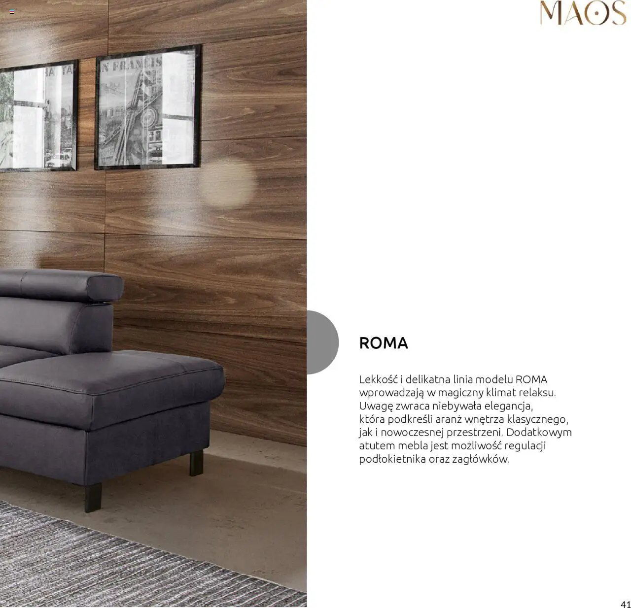 Black Red White Gazetka - Katalog mebli wypoczynkowych MAOS