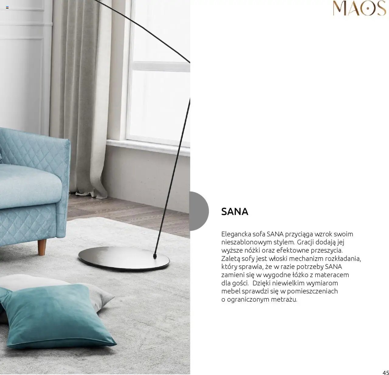 Black Red White Gazetka - Katalog mebli wypoczynkowych MAOS