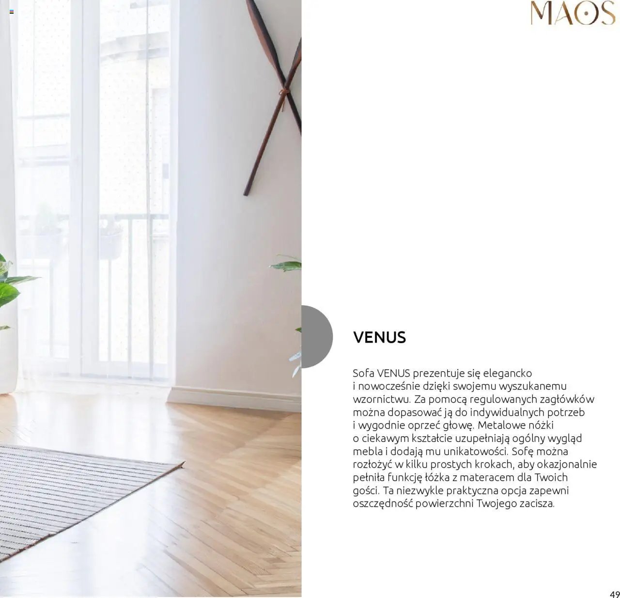 Black Red White Gazetka - Katalog mebli wypoczynkowych MAOS