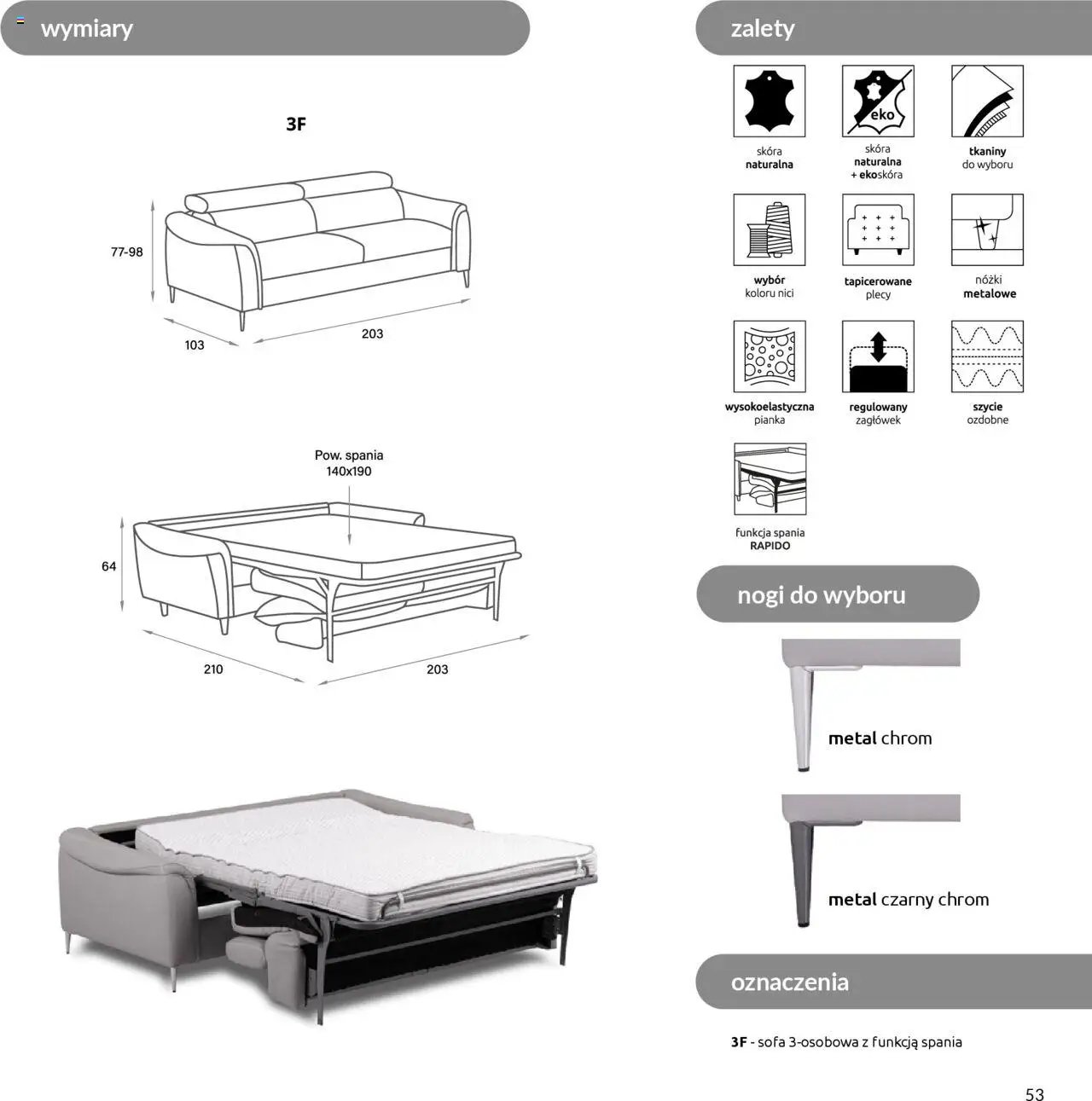 Black Red White Gazetka - Katalog mebli wypoczynkowych MAOS