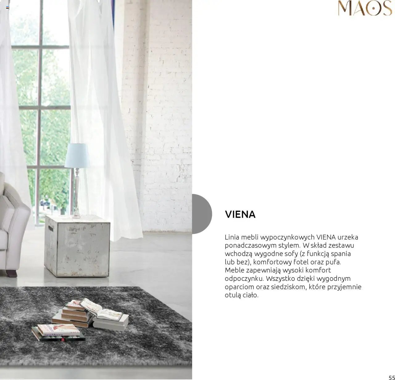 Black Red White Gazetka - Katalog mebli wypoczynkowych MAOS