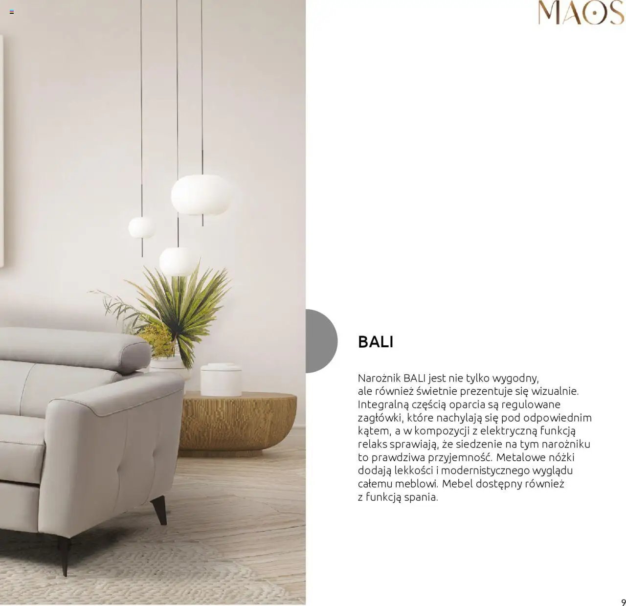 Black Red White Gazetka - Katalog mebli wypoczynkowych MAOS