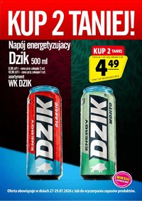 Prim Market promocja - Napój Energetyzujący Dzik