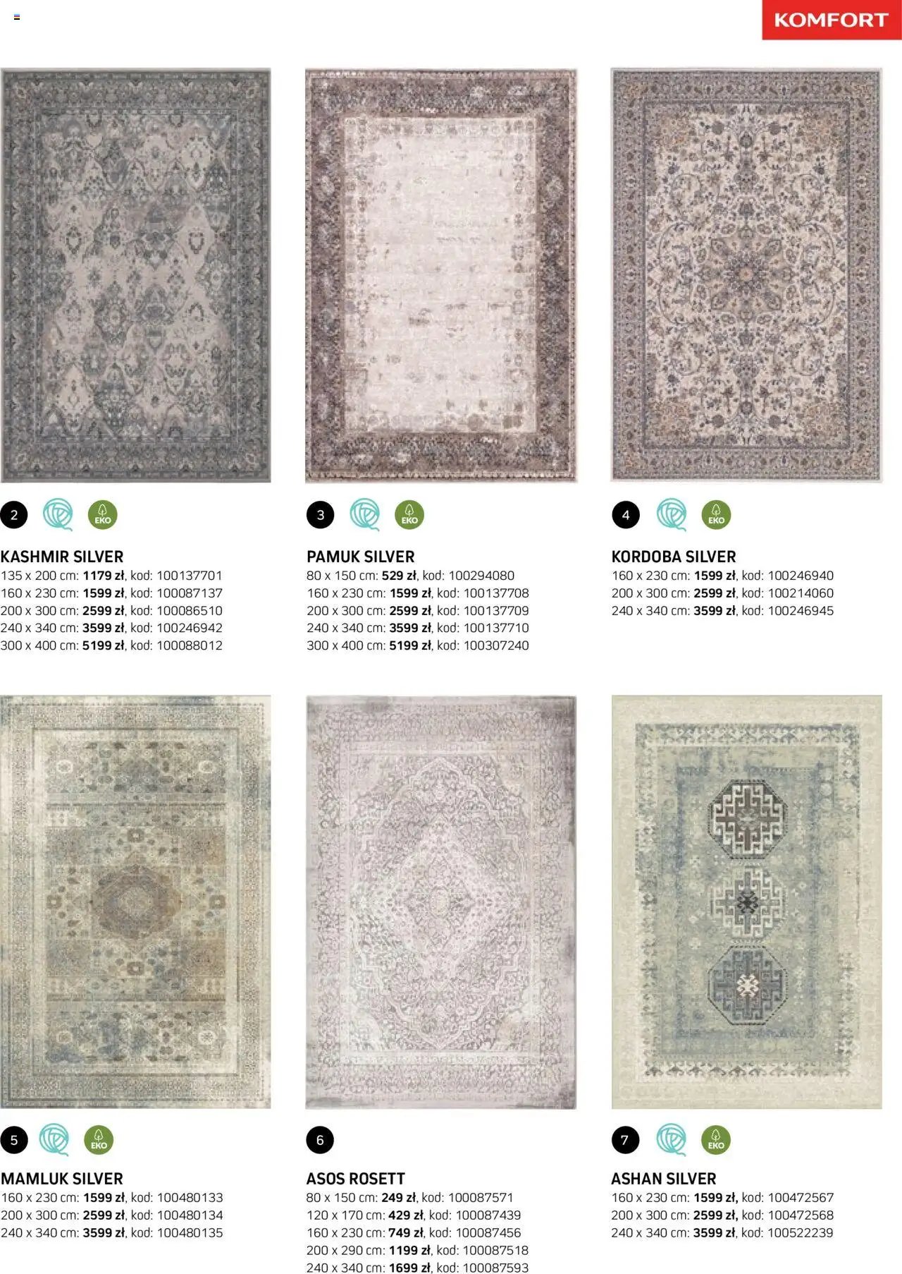 Komfort Gazetka - Katalog Dywanów