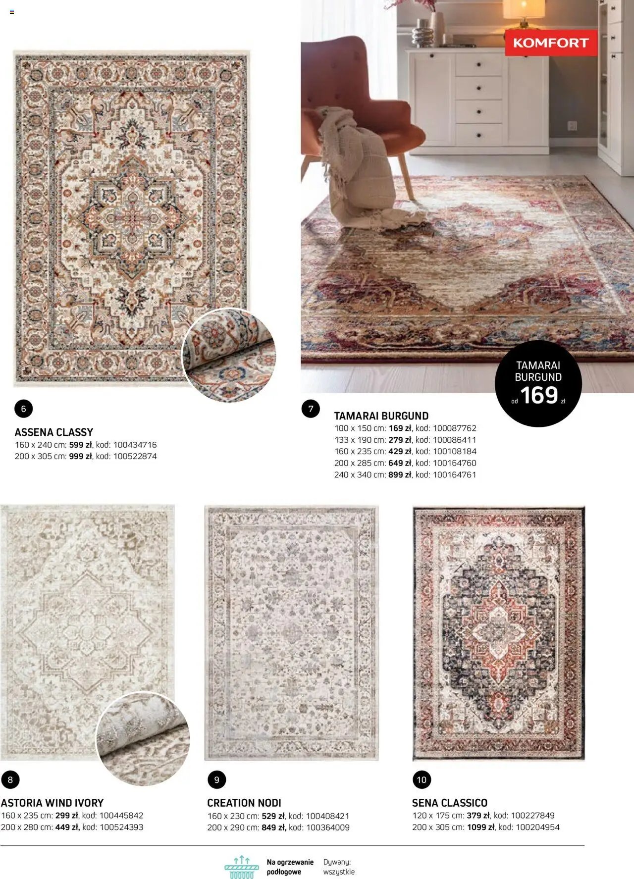 Komfort Gazetka - Katalog Dywanów