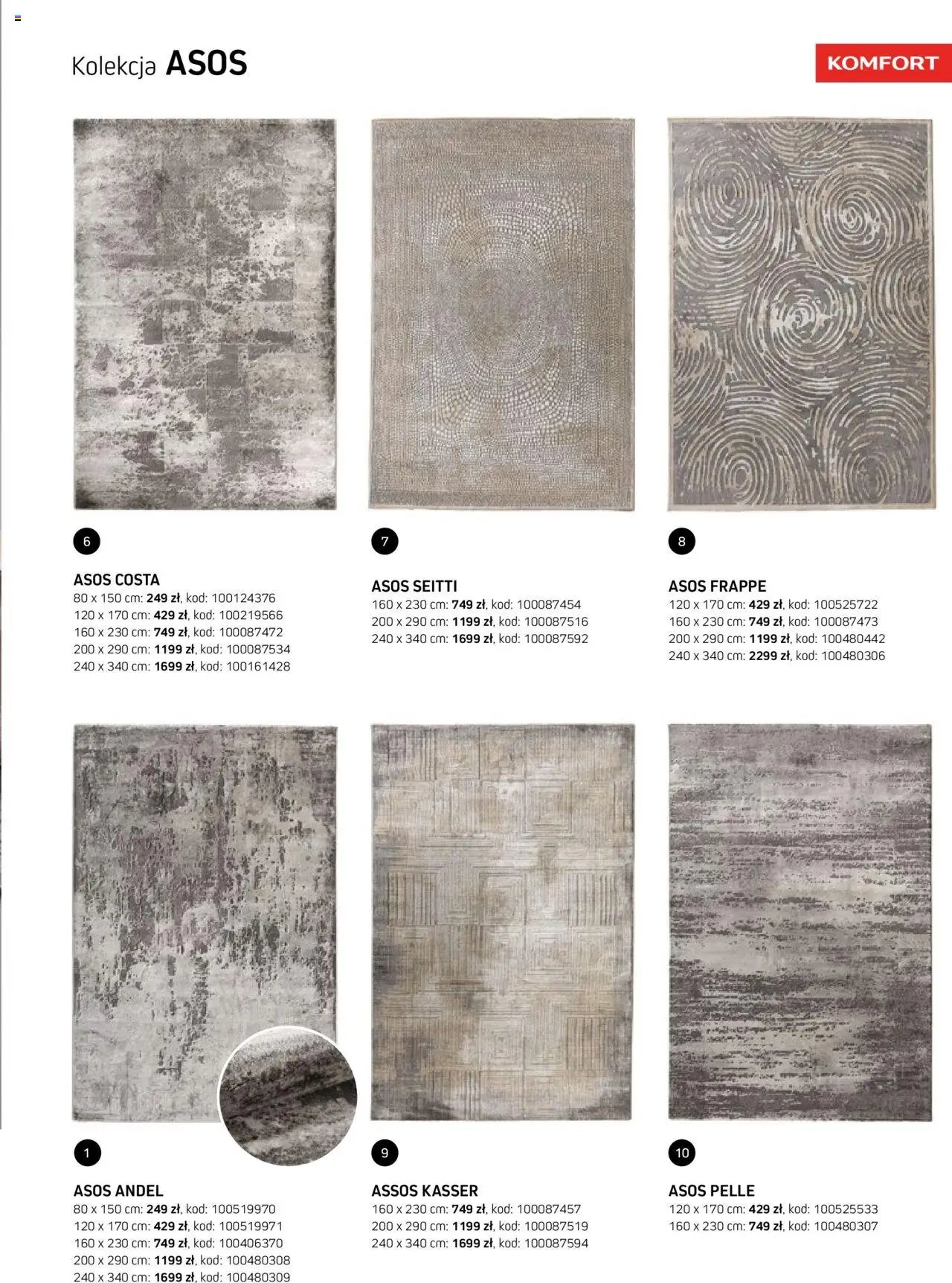 Komfort Gazetka - Katalog Dywanów