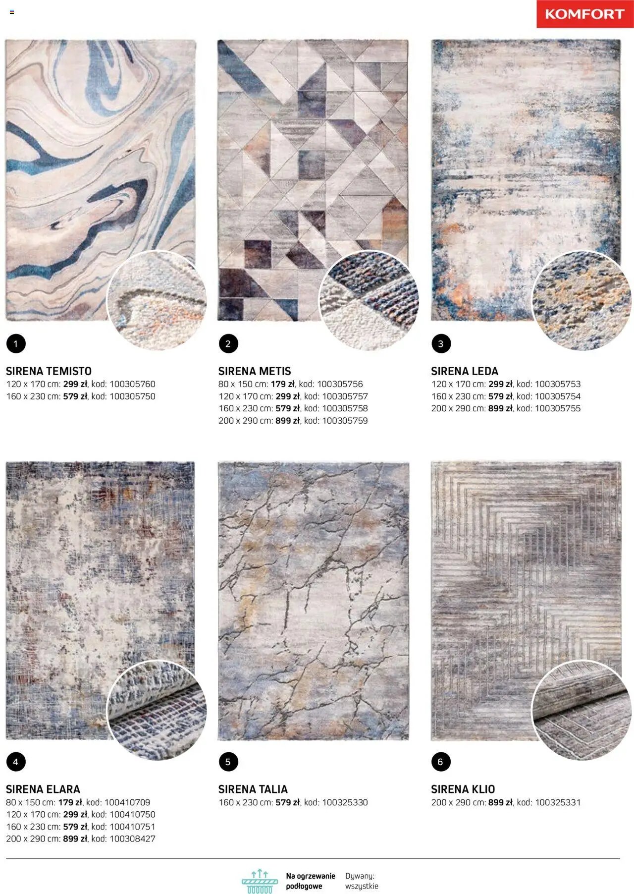 Komfort Gazetka - Katalog Dywanów