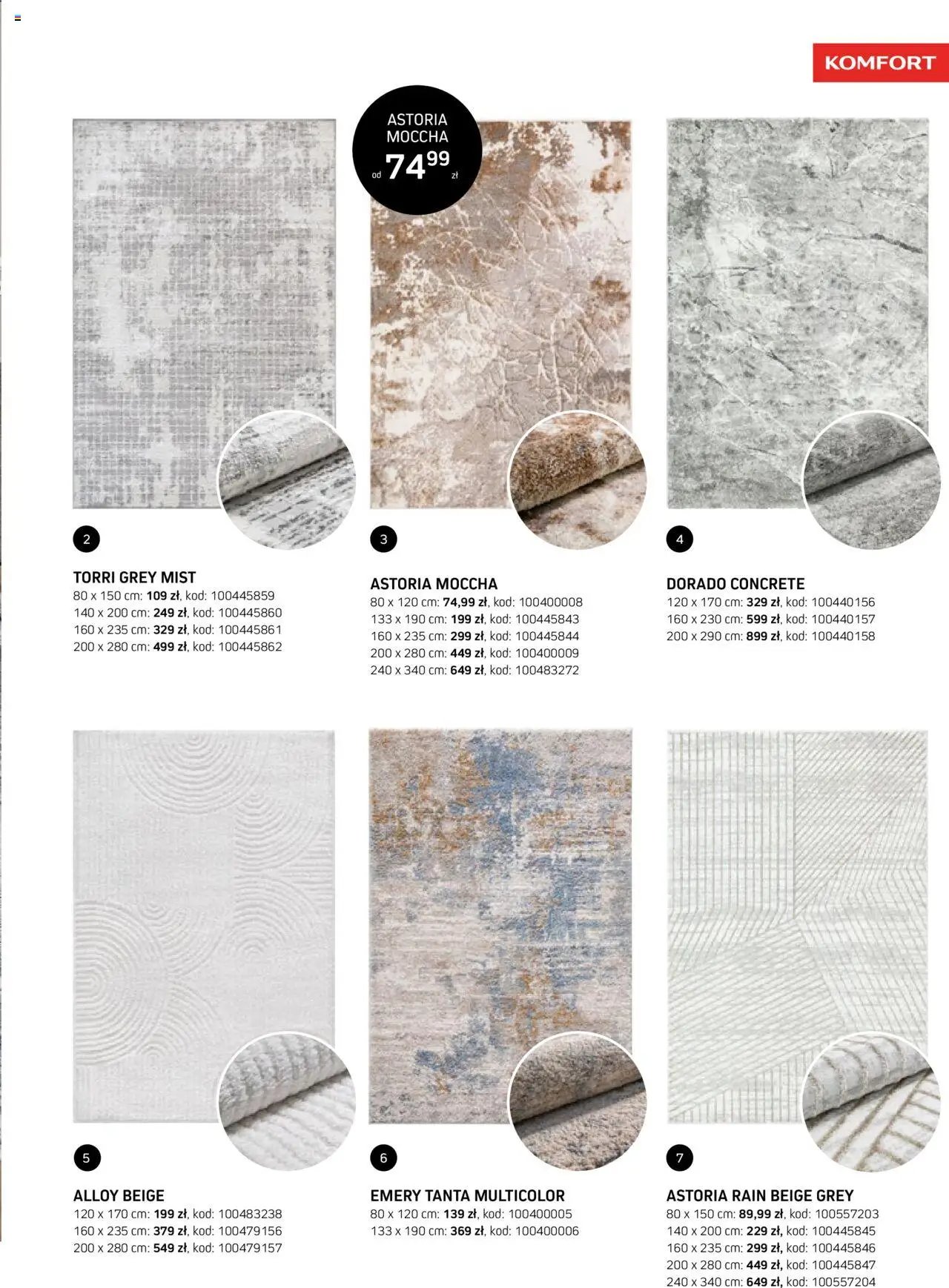 Komfort Gazetka - Katalog Dywanów
