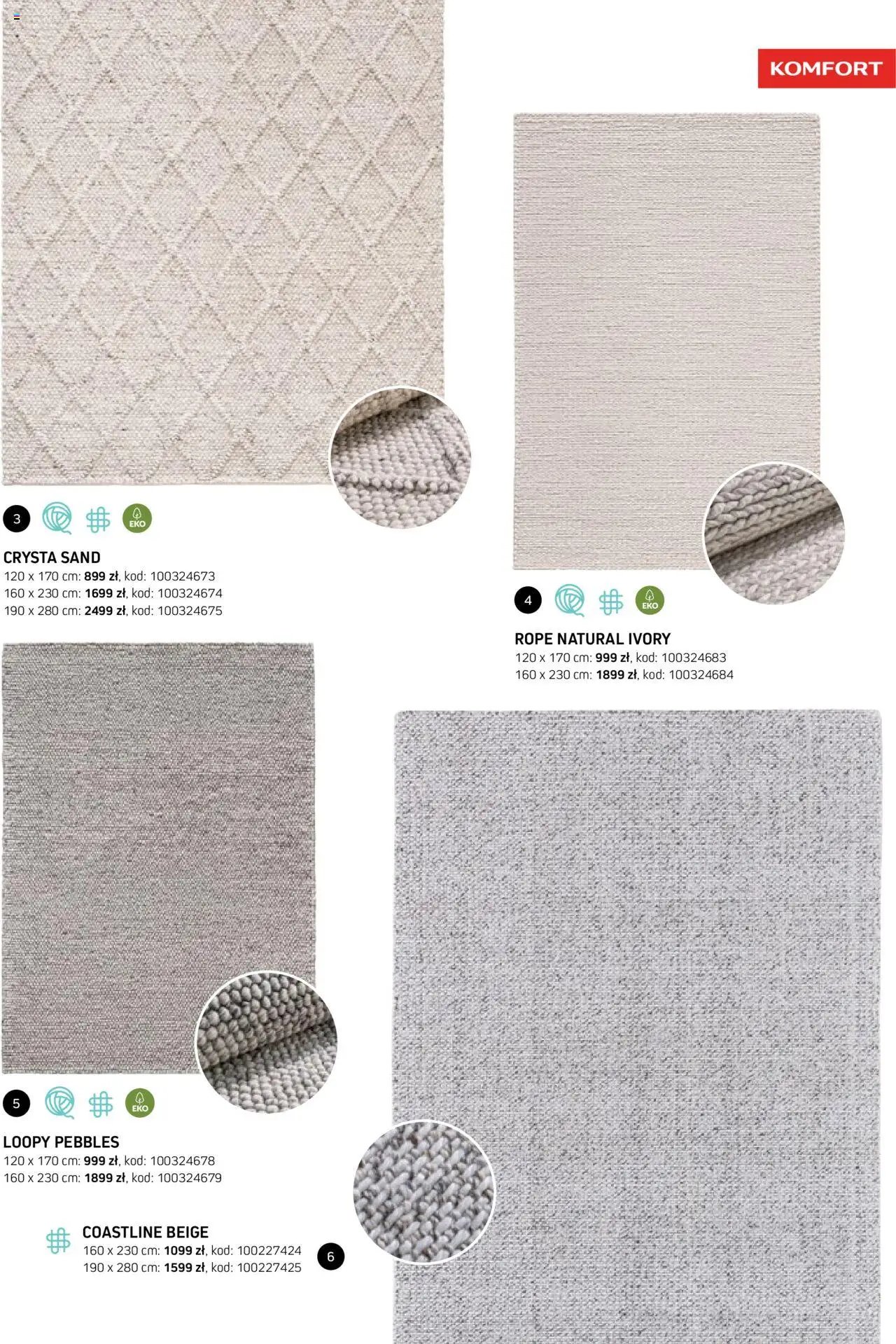Komfort Gazetka - Katalog Dywanów