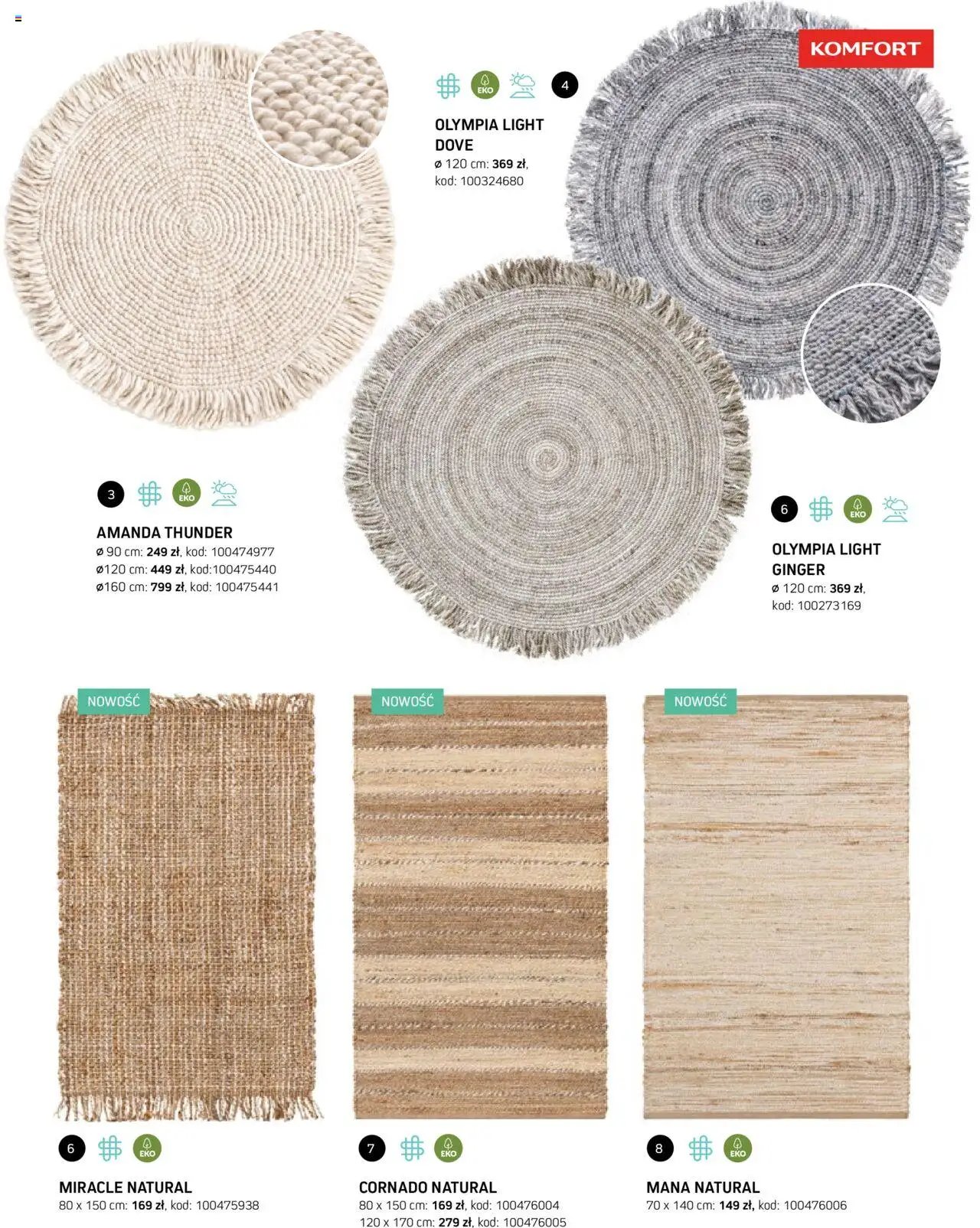 Komfort Gazetka - Katalog Dywanów