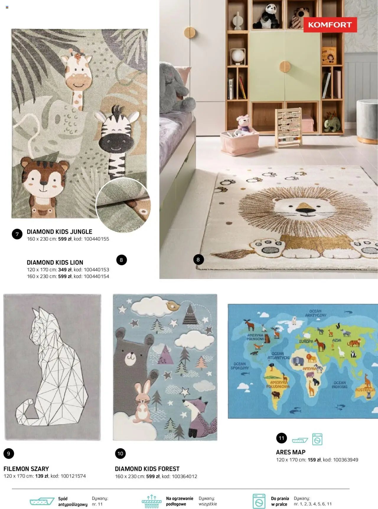 Komfort Gazetka - Katalog Dywanów