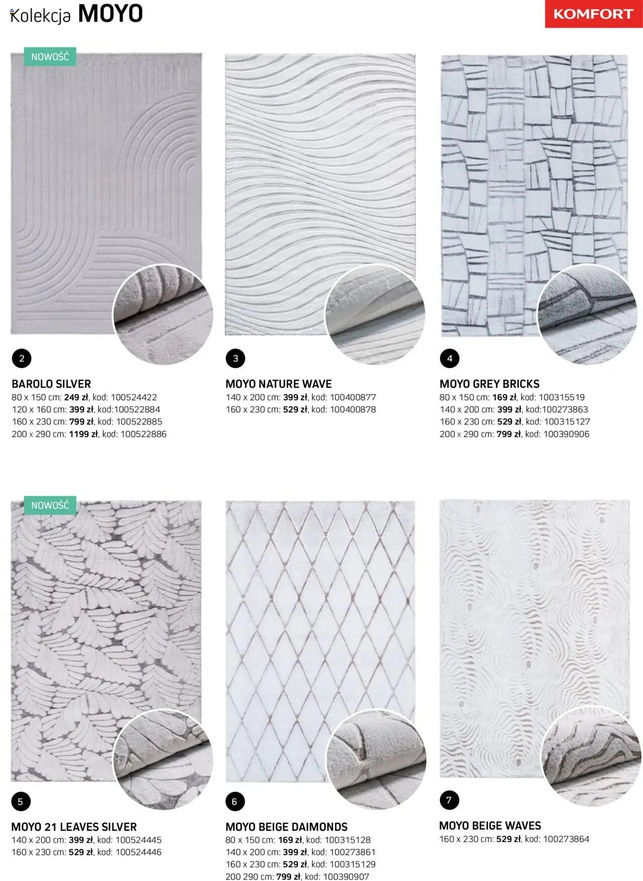 Komfort Gazetka - Katalog Dywanów