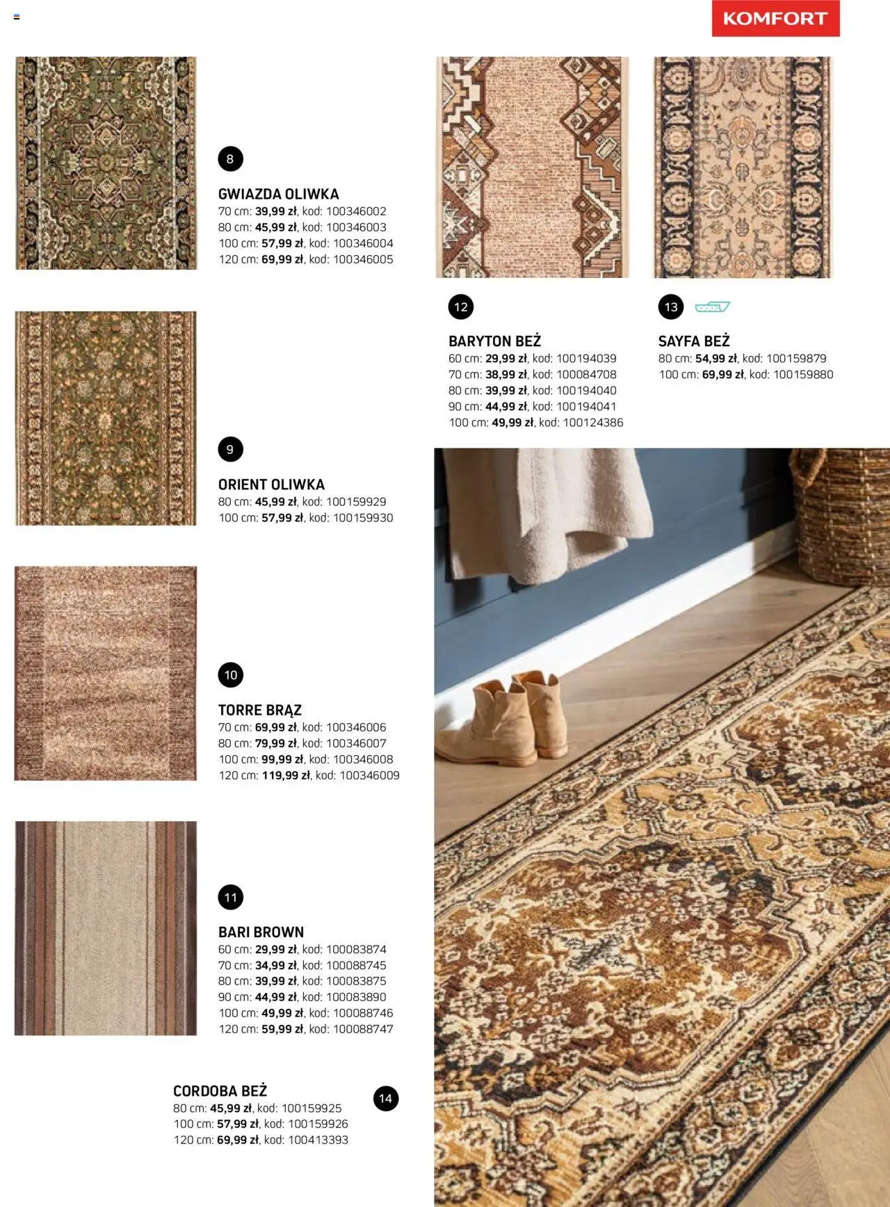 Komfort Gazetka - Katalog Dywanów