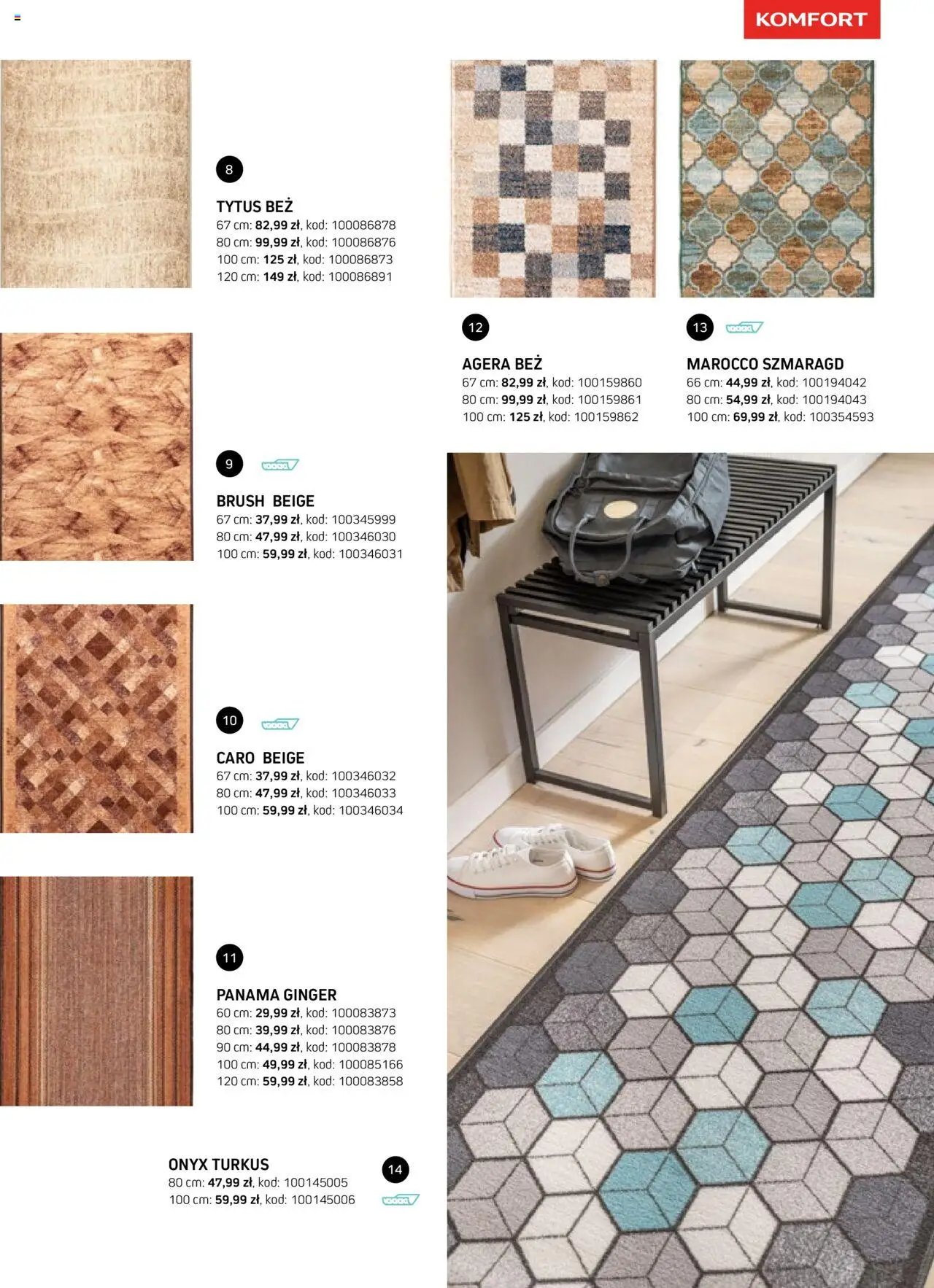Komfort Gazetka - Katalog Dywanów