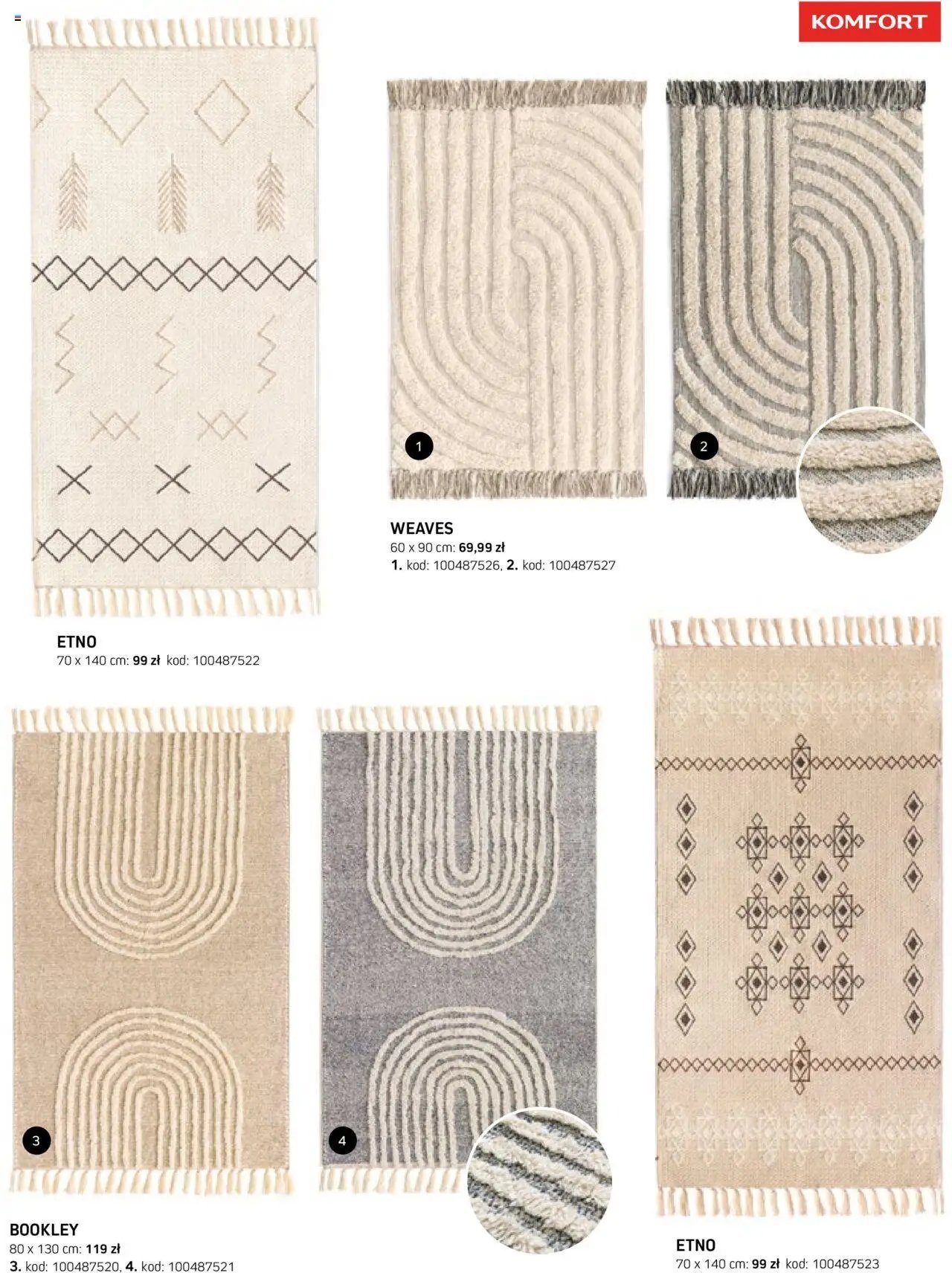 Komfort Gazetka - Katalog Dywanów