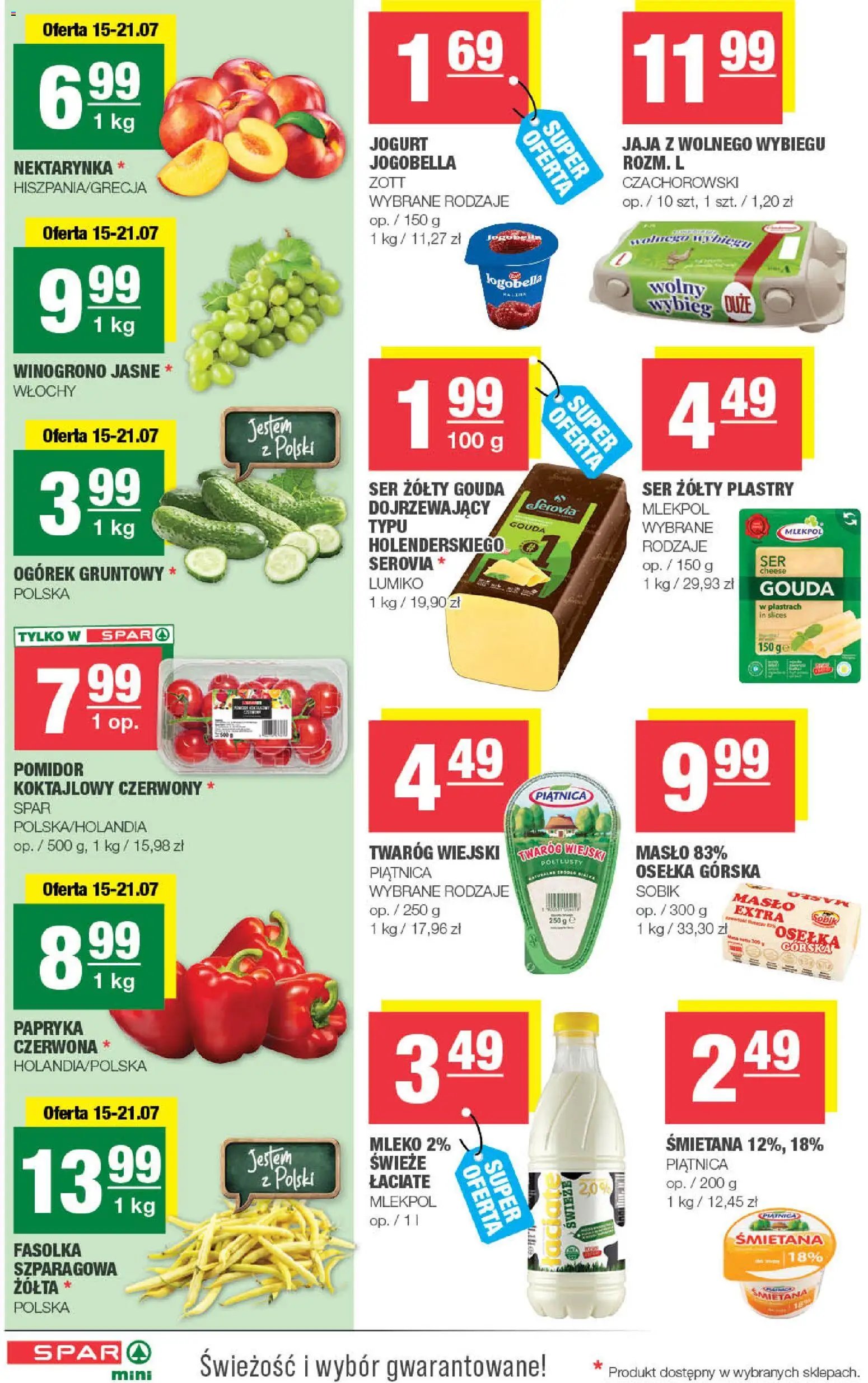Spar gazetka - Mini