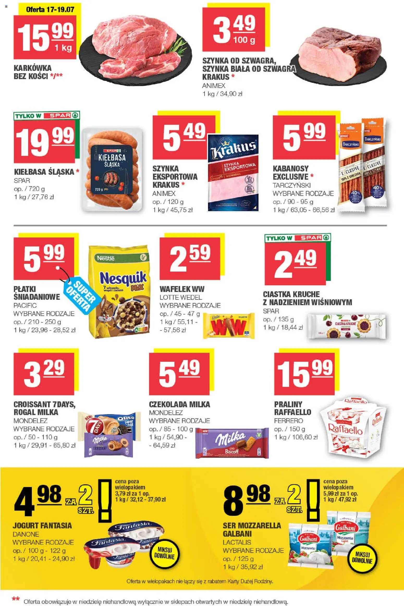 Spar gazetka - Mini