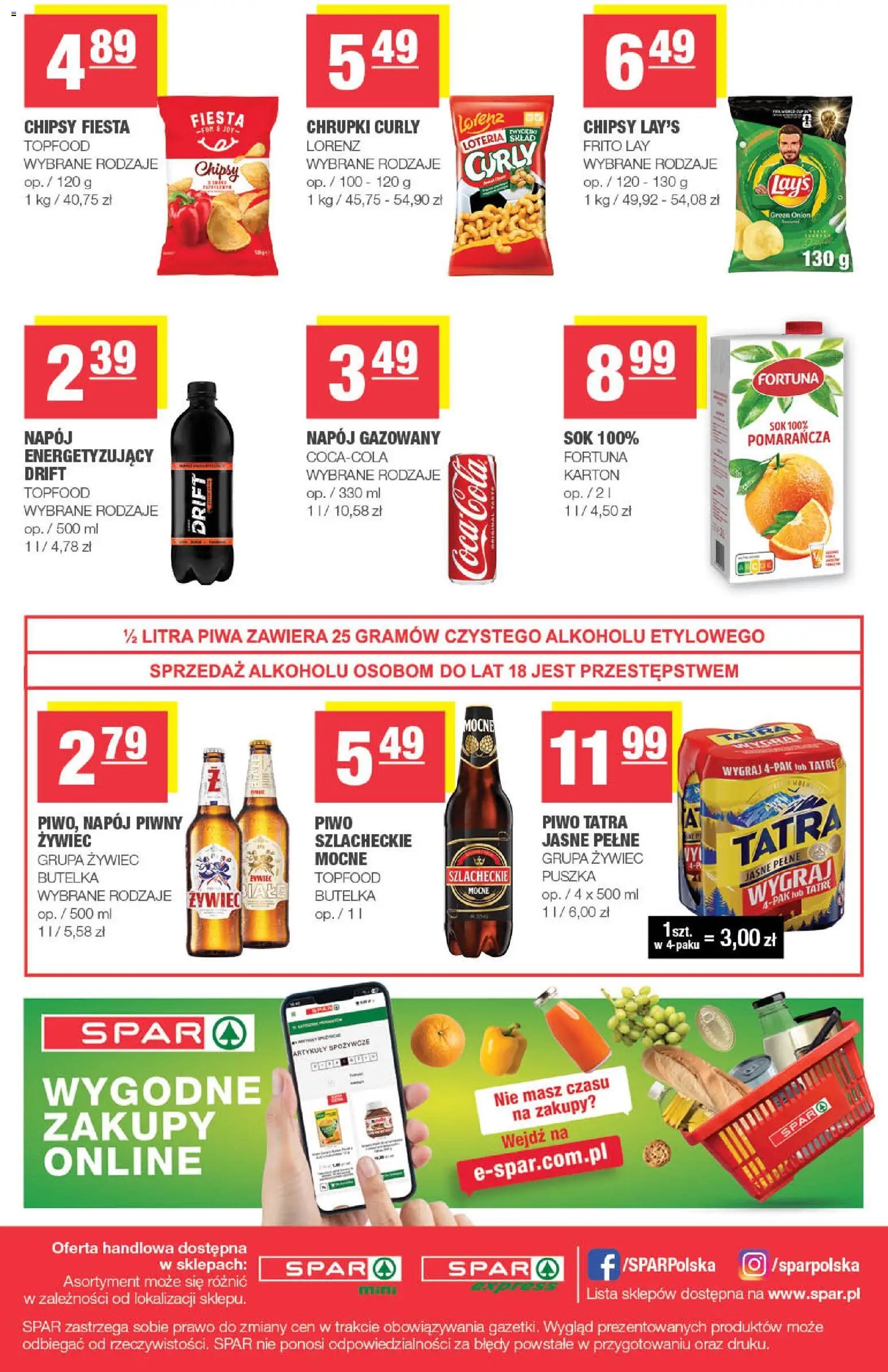 Spar gazetka - Mini