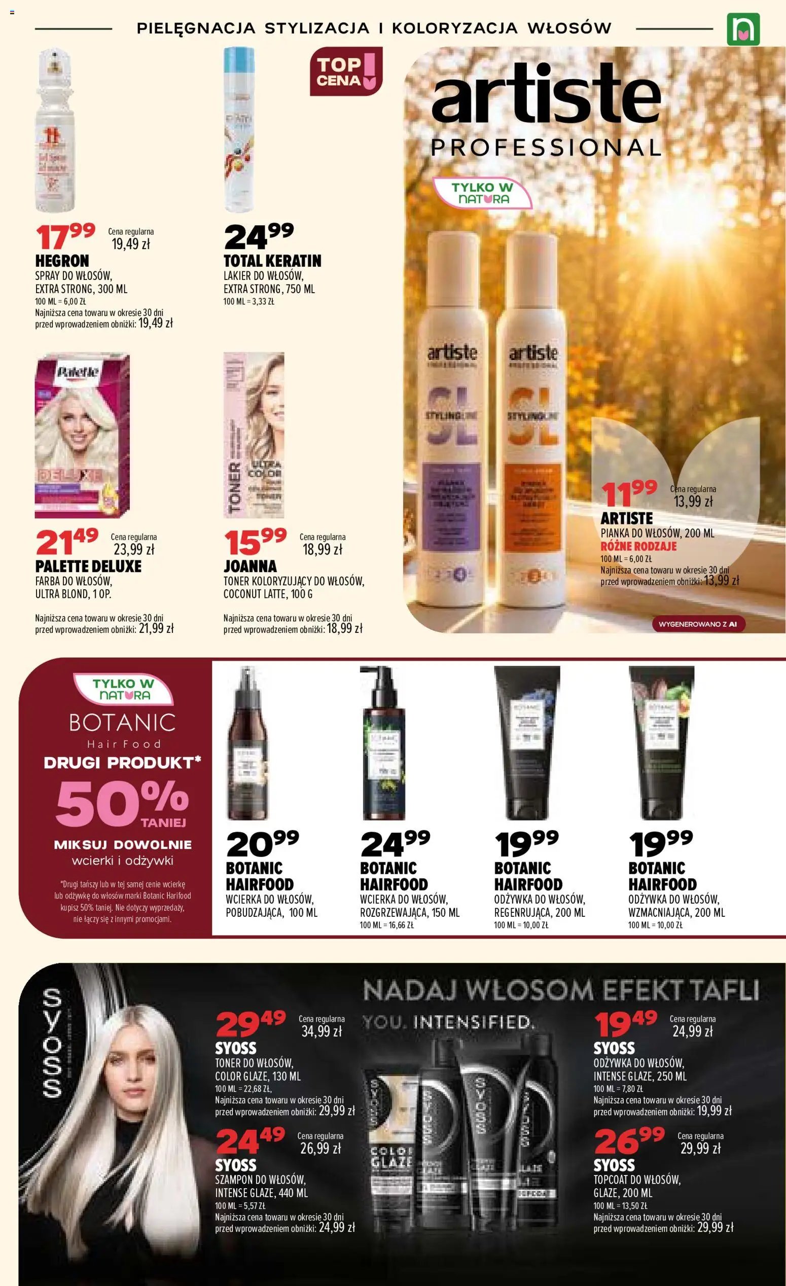 Drogerie Natura gazetka
