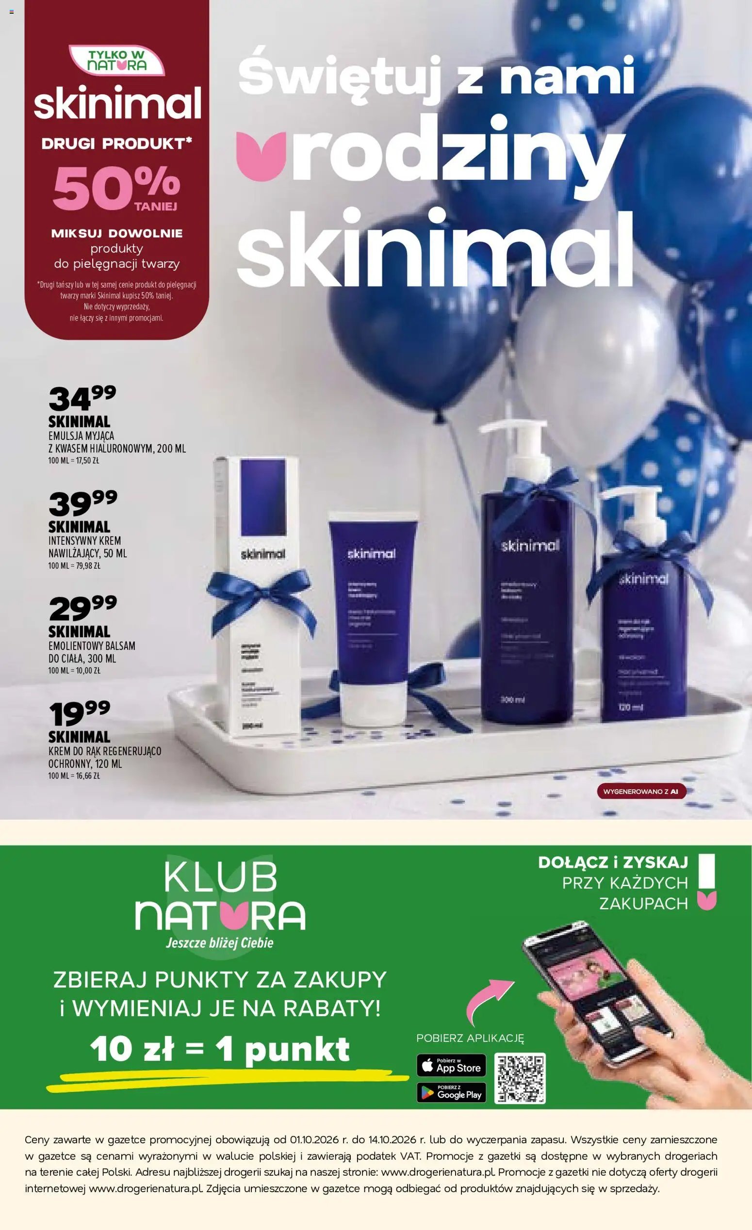 Drogerie Natura gazetka