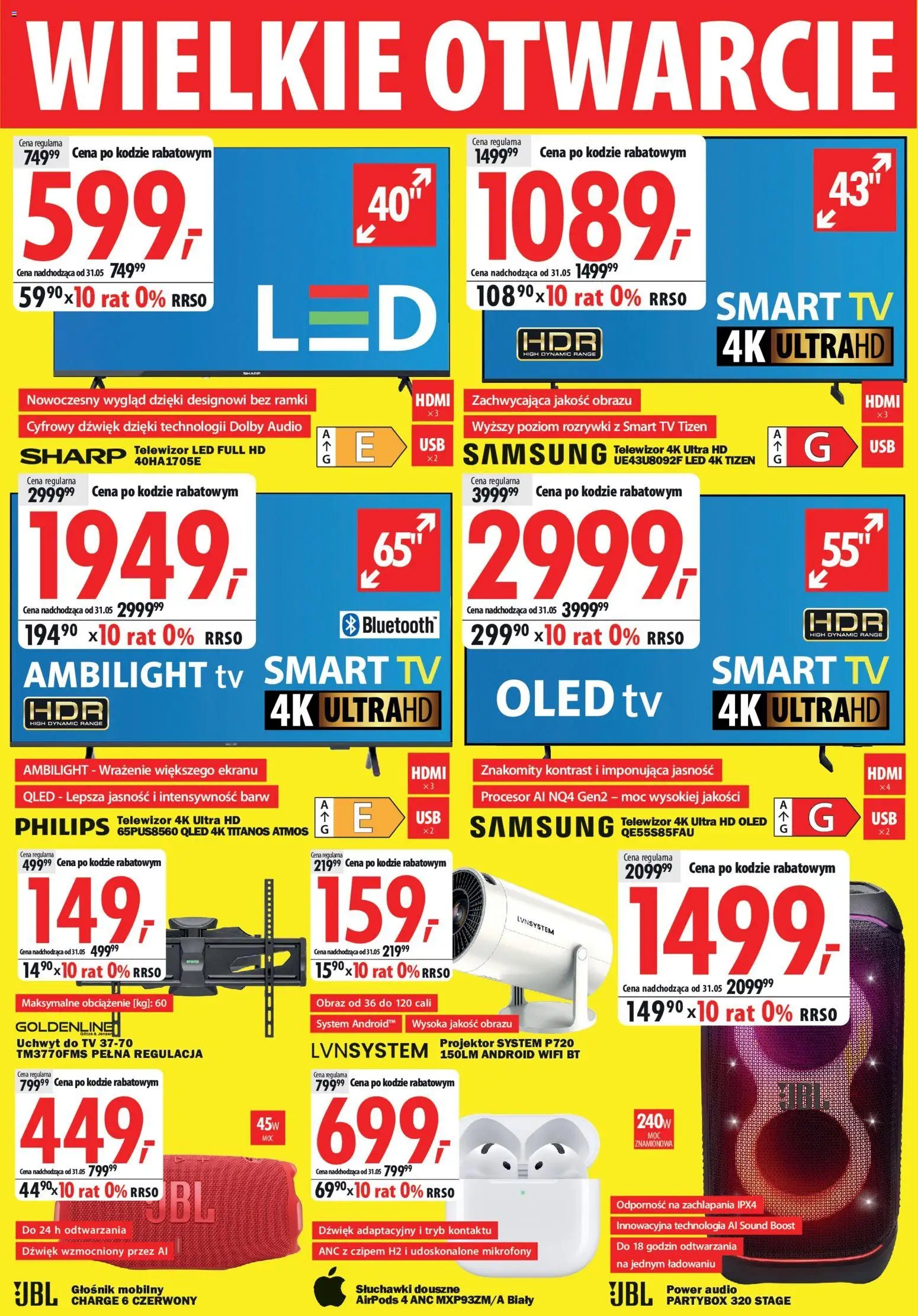 Mediaexpert promocje - Wielkie otwarcie Warszawa
