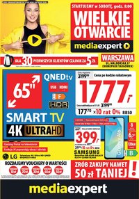 Mediaexpert promocje - Wielkie otwarcie Warszawa (2026-05-23 - 2026-05-30)