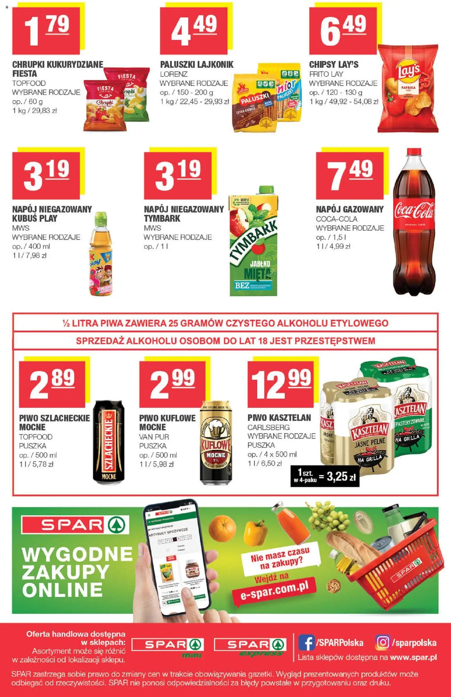 Spar gazetka - Mini