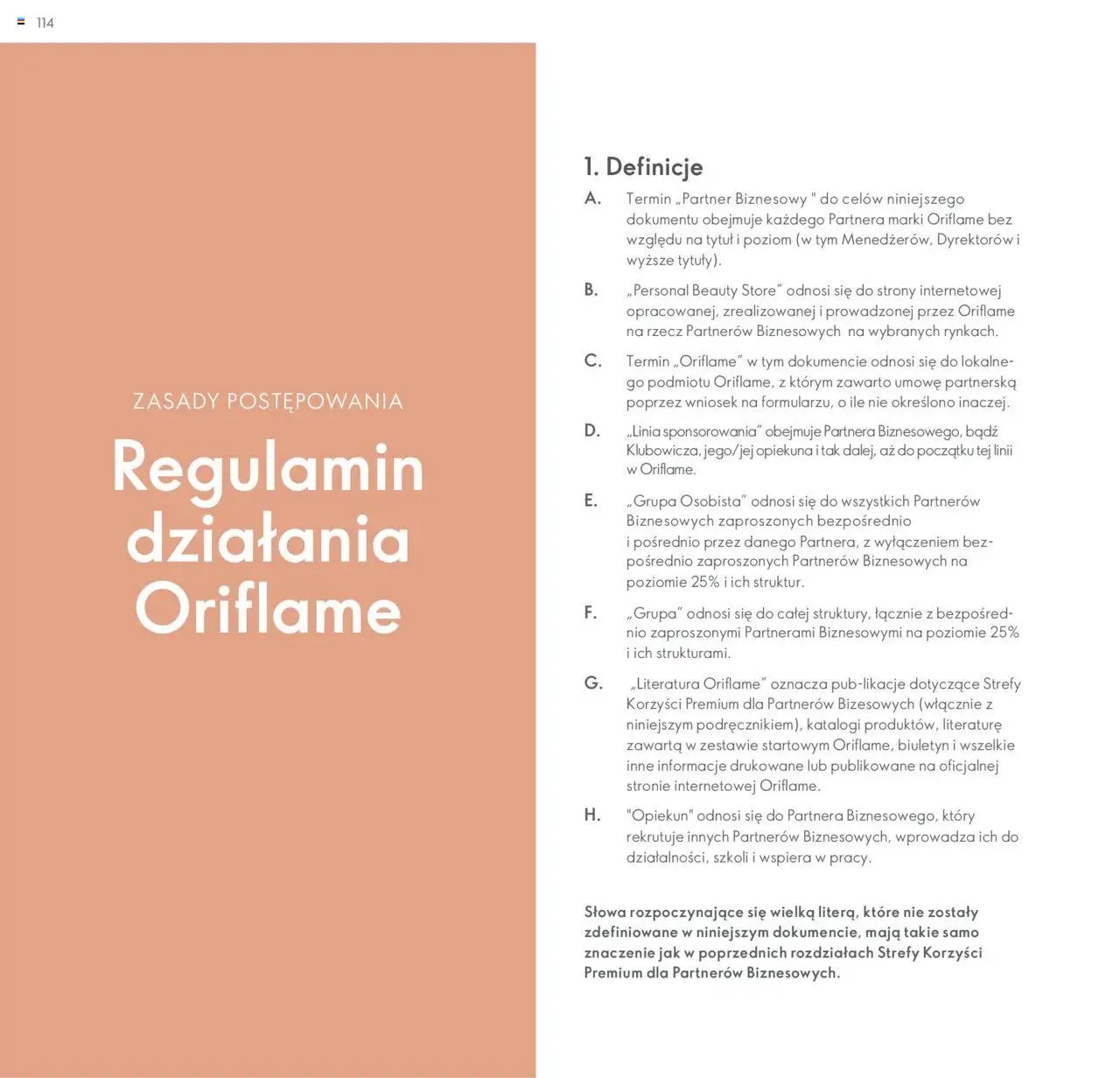 Oriflame Katalog - Strefa Korzyści Premium