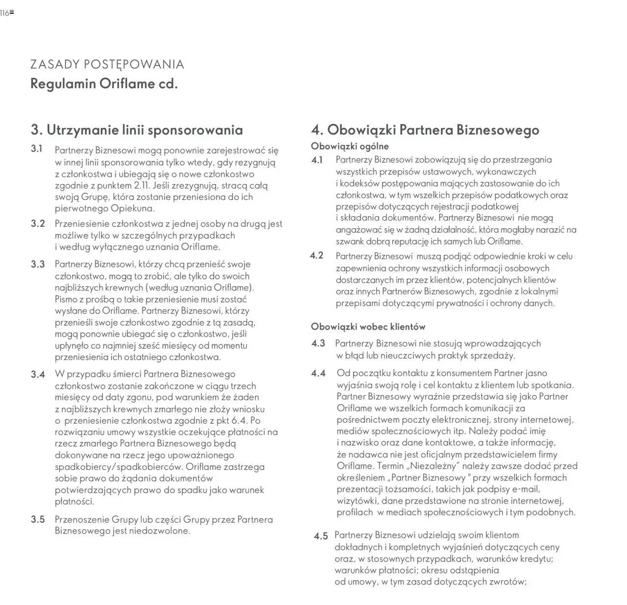 Oriflame Katalog - Strefa Korzyści Premium