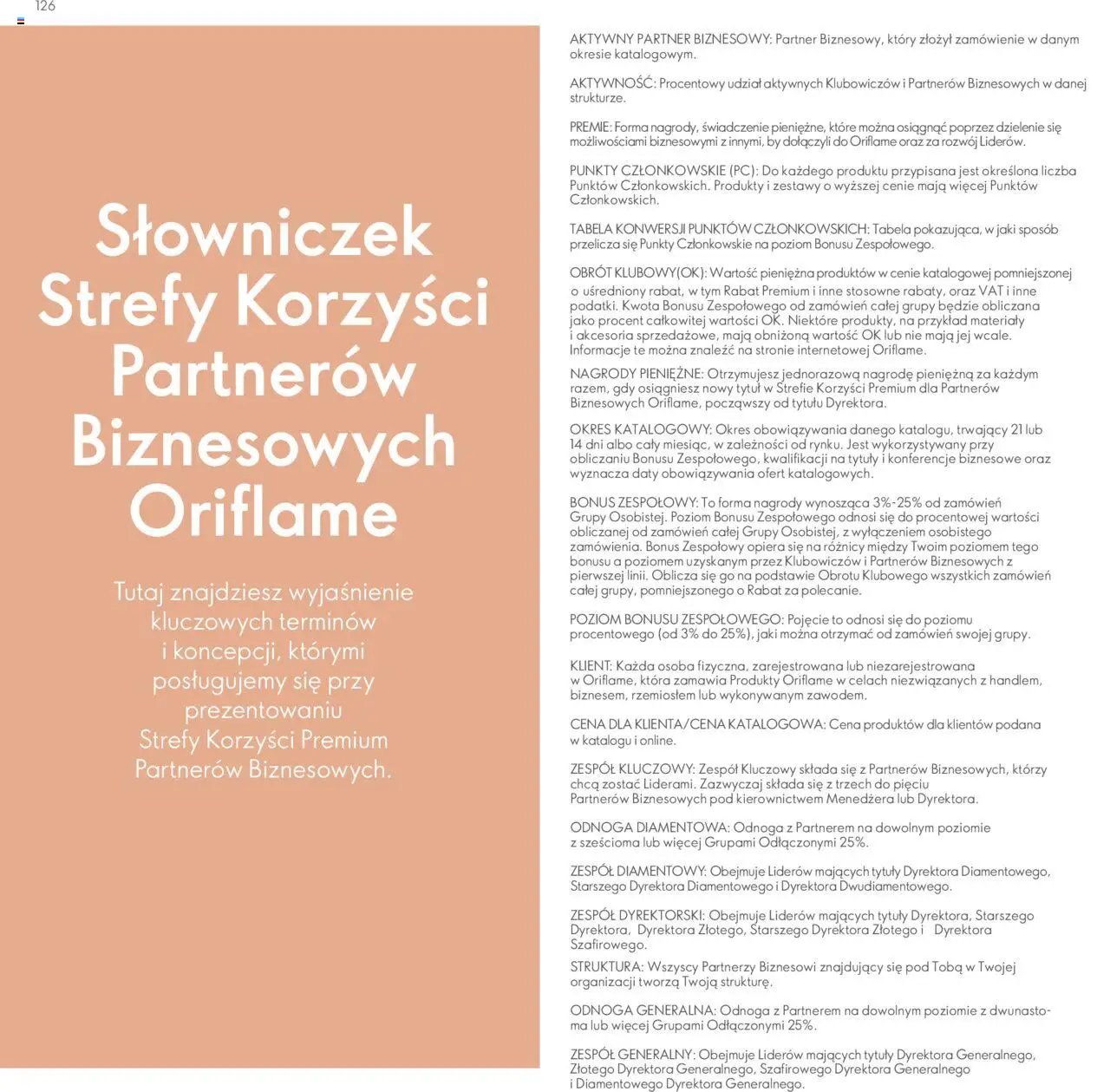 Oriflame Katalog - Strefa Korzyści Premium