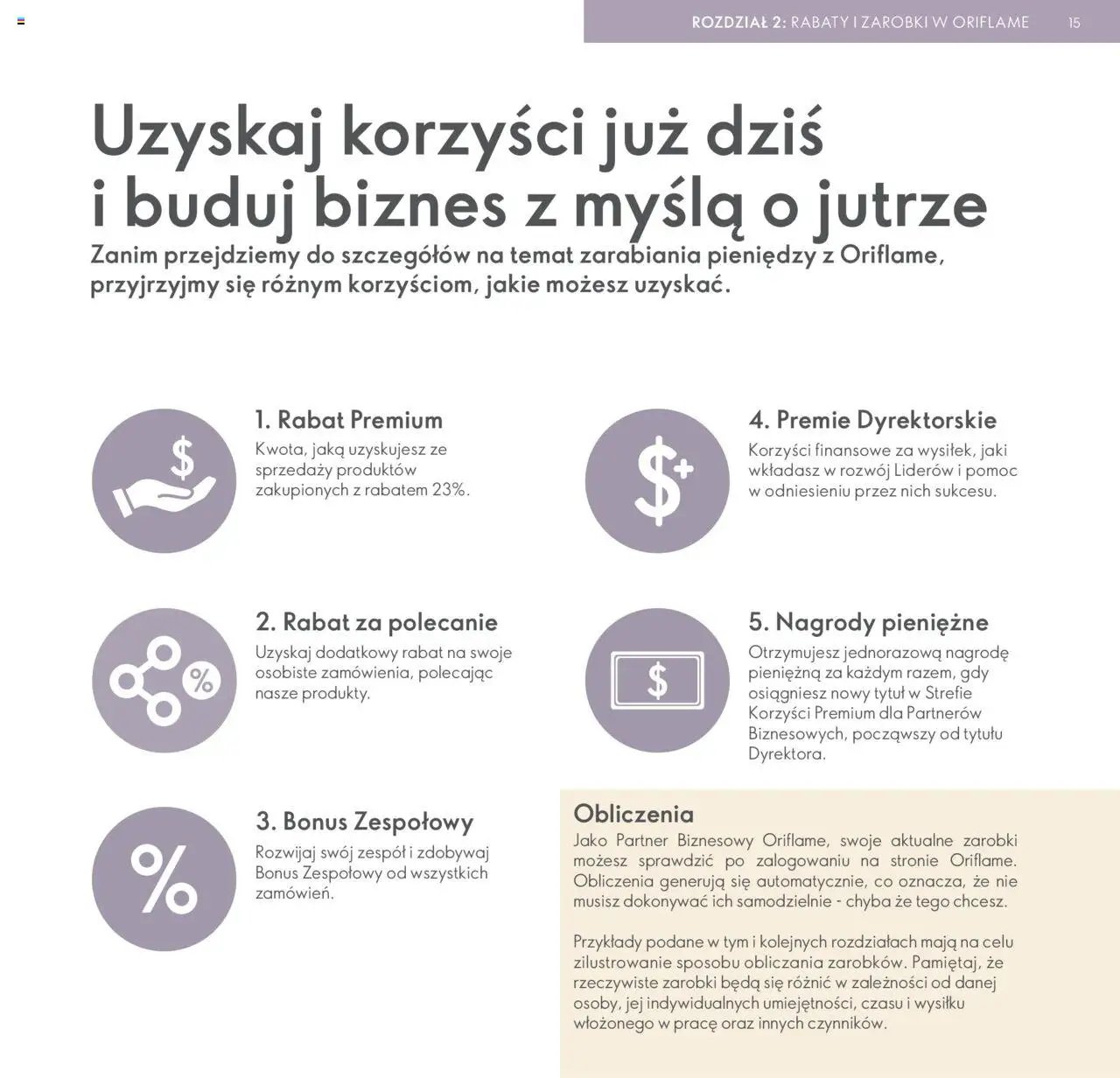 Oriflame Katalog - Strefa Korzyści Premium