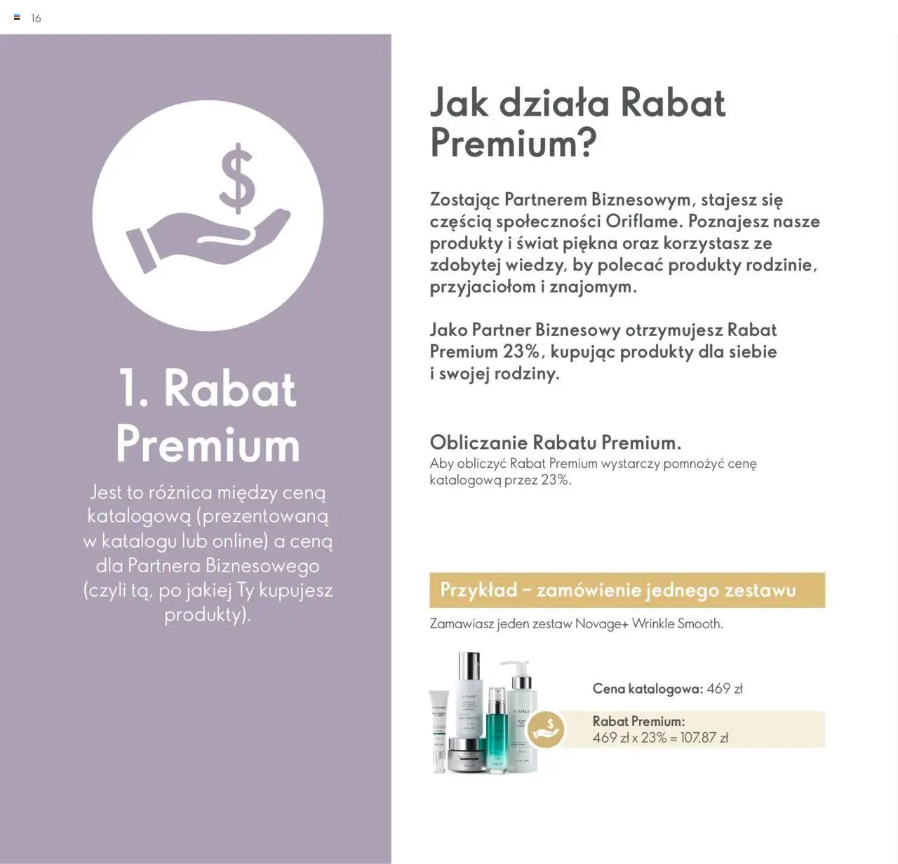 Oriflame Katalog - Strefa Korzyści Premium