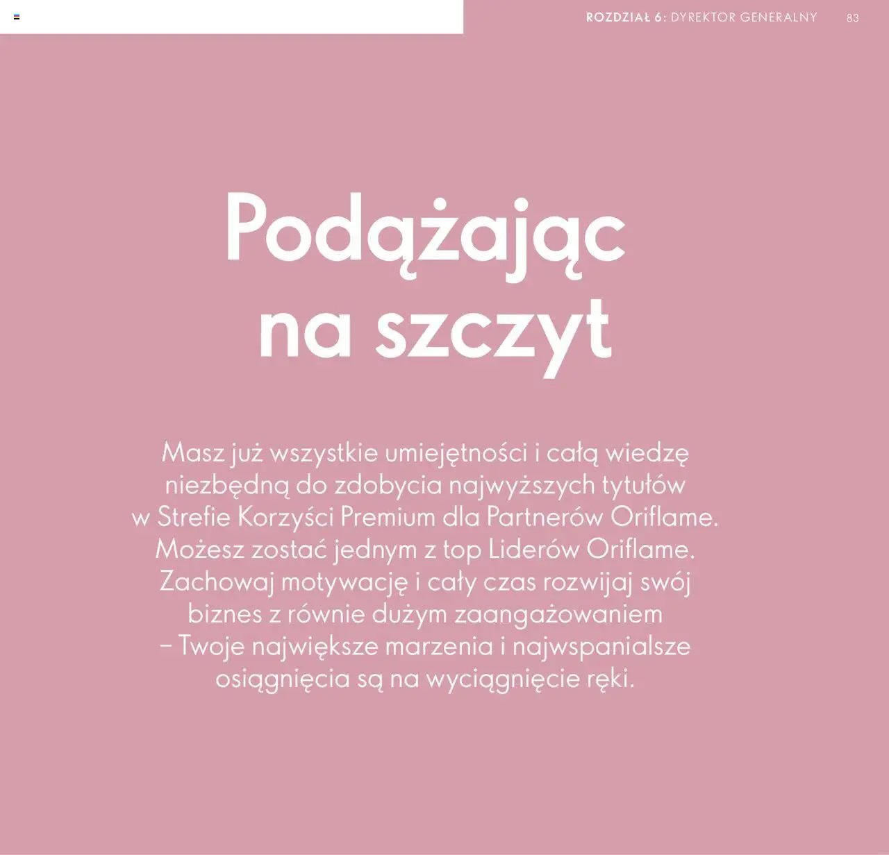 Oriflame Katalog - Strefa Korzyści Premium