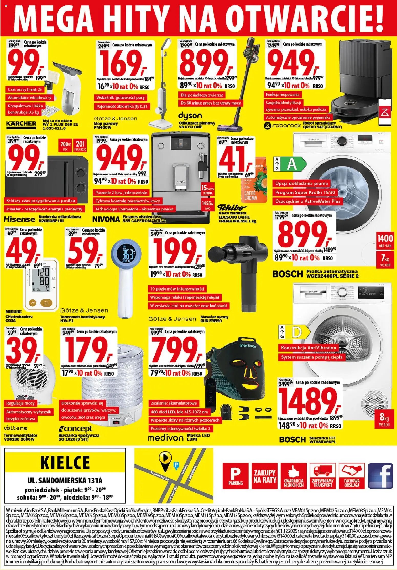 Mediaexpert promocje - Wielkie otwarcie Kielce