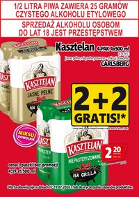 Prim Market promocja - Piwo Kasztelan